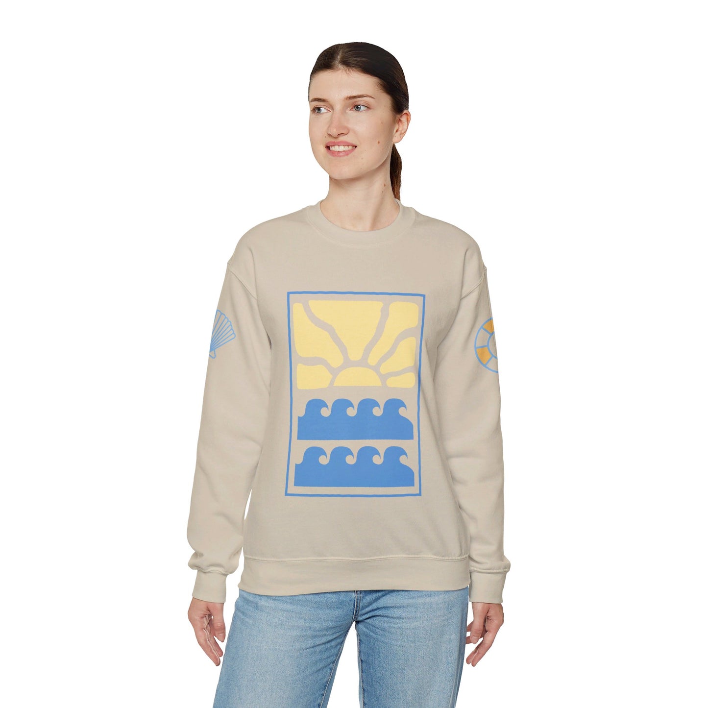 Unisex Heavy Blend Sweatshirt - Beach