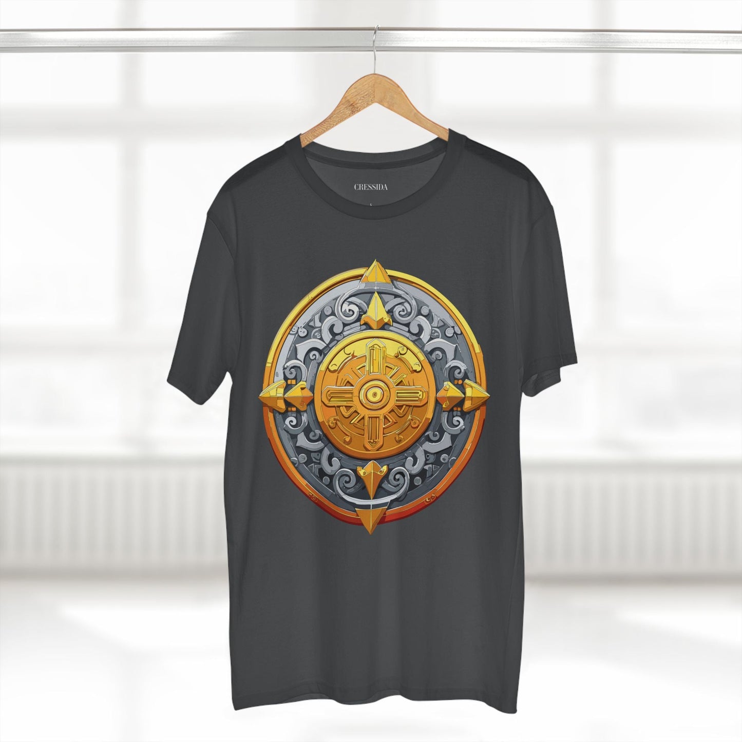Antique Gold Coin Graphic Design T-Shirt Unisex 100 Cotton With Golden Print Artwork Tee 20