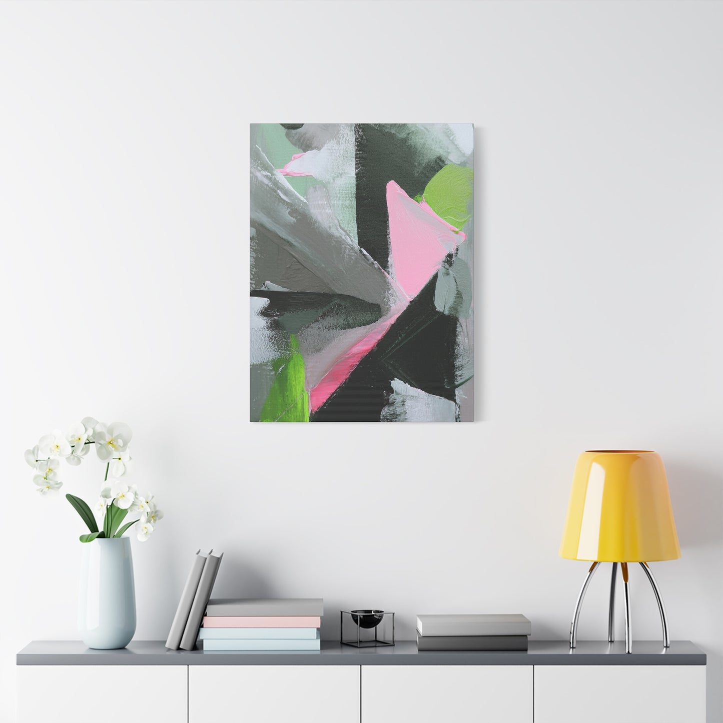 Abstract Geometric Painting Print Canvas 20x24,20x30,24x30 24x32,24x36,30x40 32x48,36x48,40x60 Pine-Wood Inner Frame ABS-41