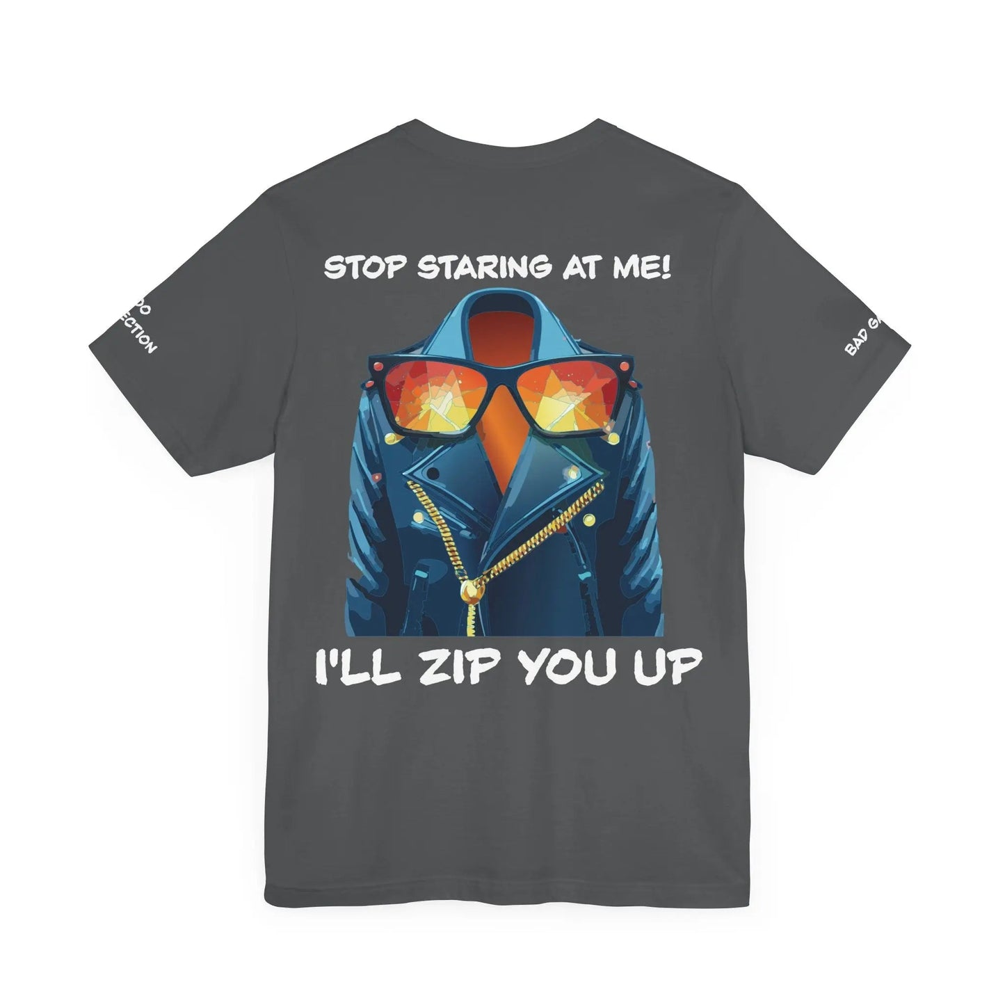Animal T Shirt By Bad Galaxy Unisex 100 Percent Cotton Graphic Tee Eco Friendly Made In USA