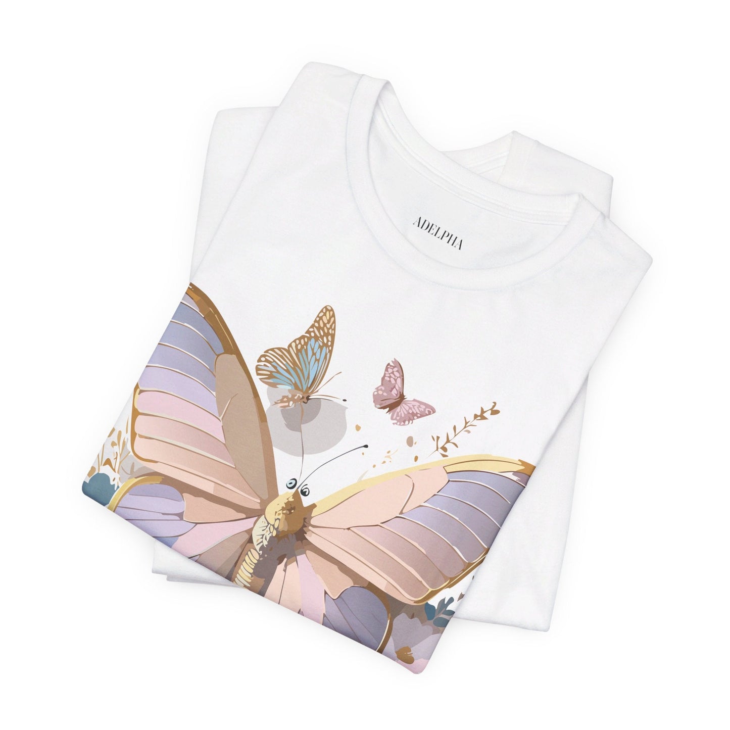 Adelpha Graphic Butterfly Shirt Unisex Jersey Short Sleeve Tee