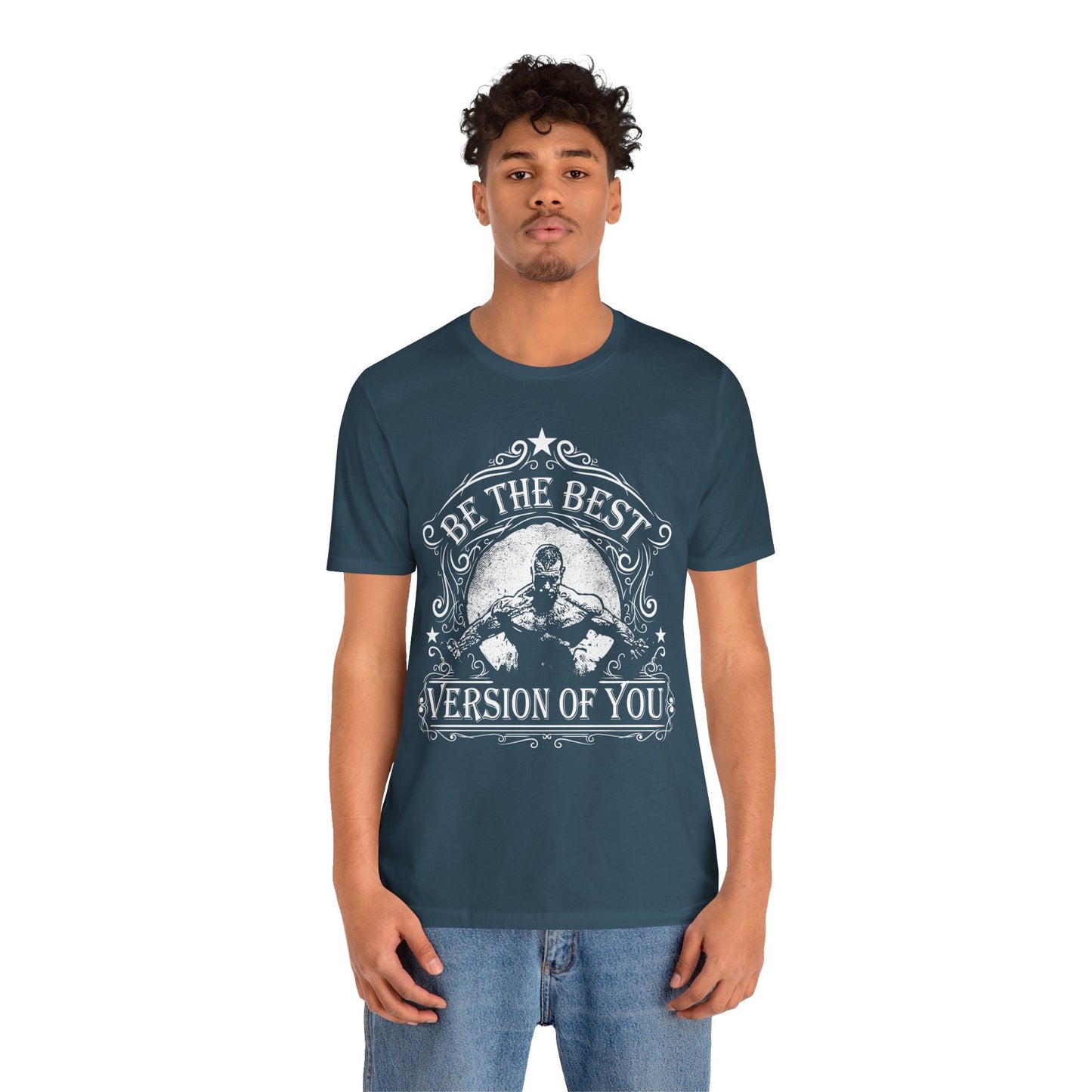 Be The Best Version Of You T-Shirt Motivational Fitness Tee