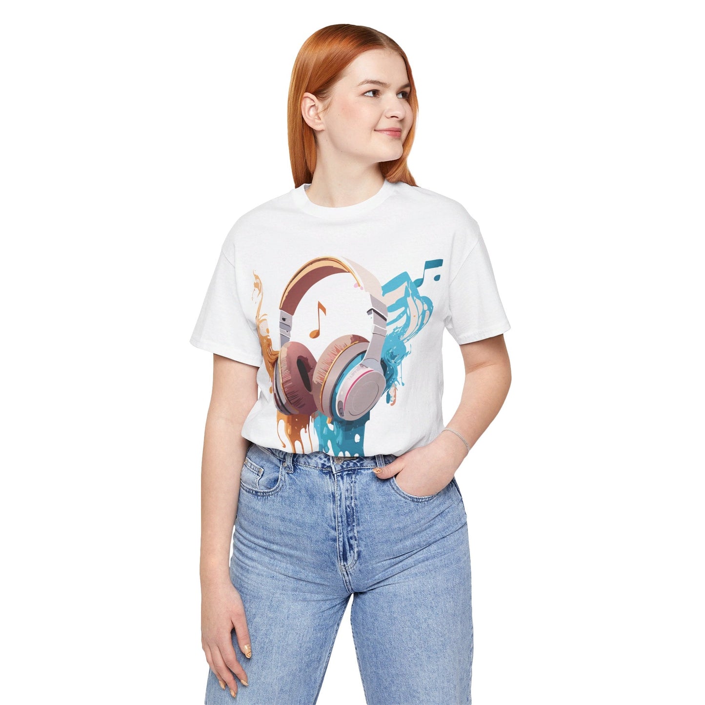 Unisex Graphic T Shirt With Vintage Music Inspired Artwork From Adelpha Short Sleeve Tee