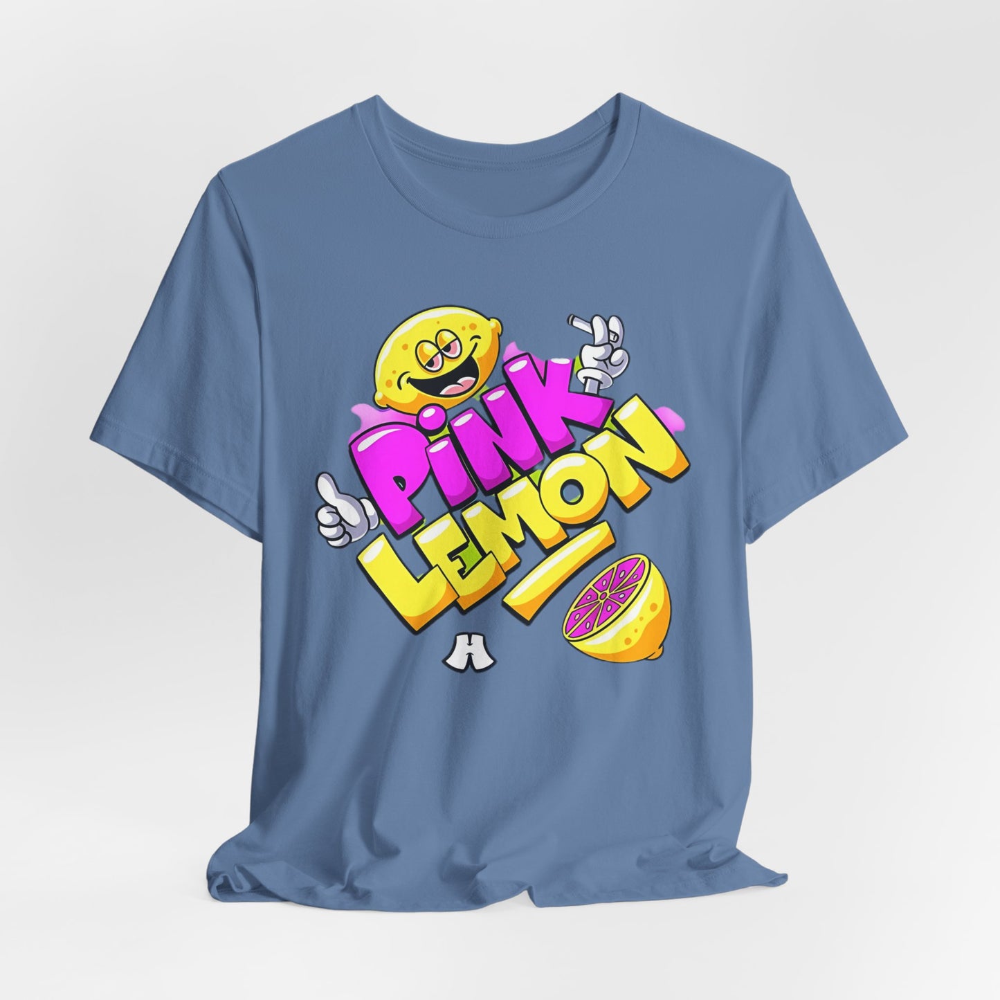 Lemon Graphic Tee, Graphic T-Shirt, Funny Lemon Shirt, Cute Cartoon Tees, Art T-Shirt, Art Design Tees