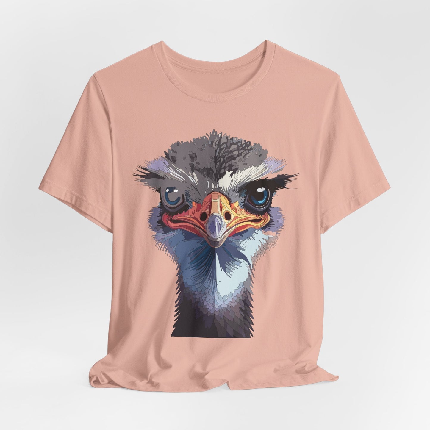 Unisex Animal Tee Shirt With Art Design Wild Animals Shirt Gildan Softstyle 64000