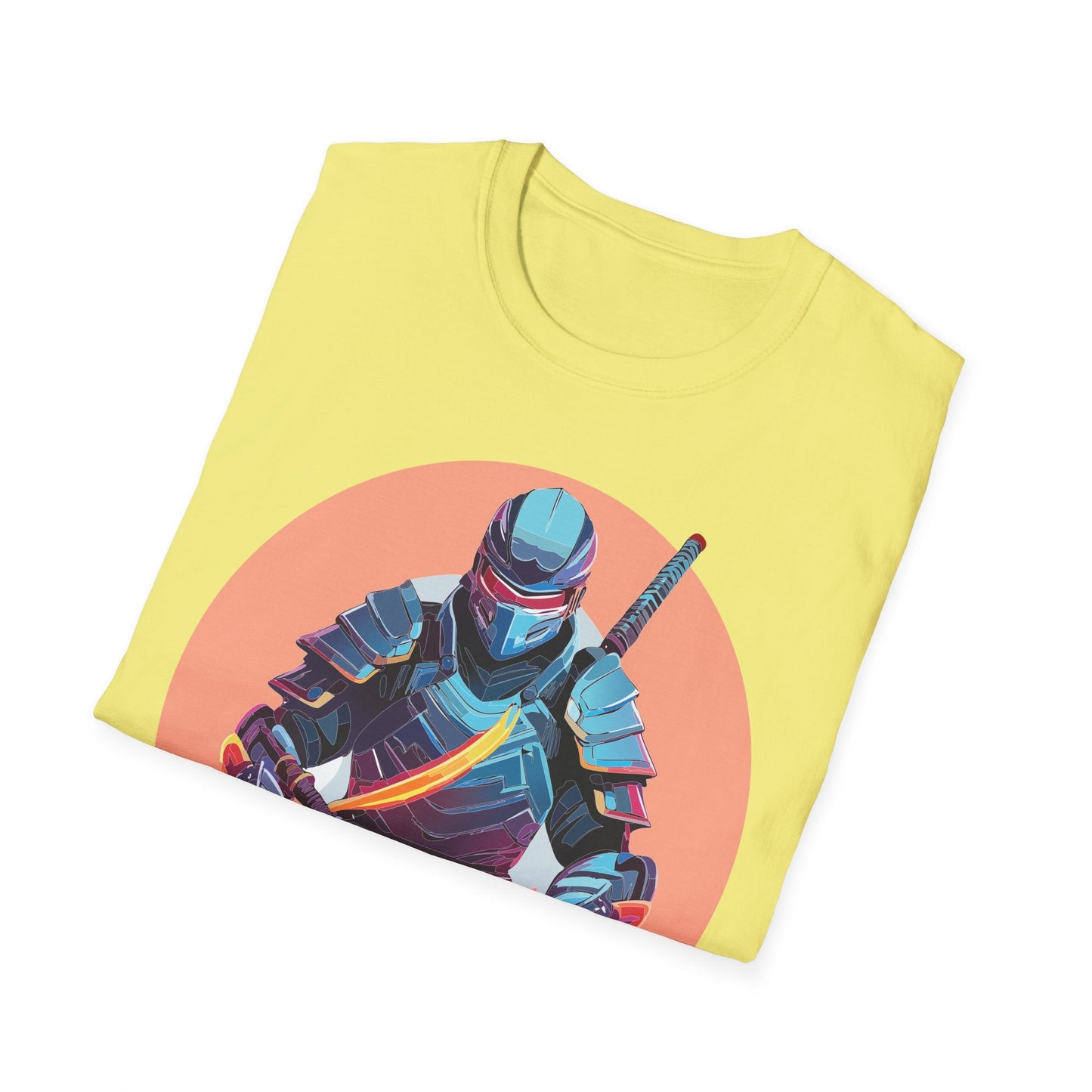 Samurai Shirt Unisex T Shirt 100 Percent Ring Spun Cotton Softstyle Tee Gildan 64000