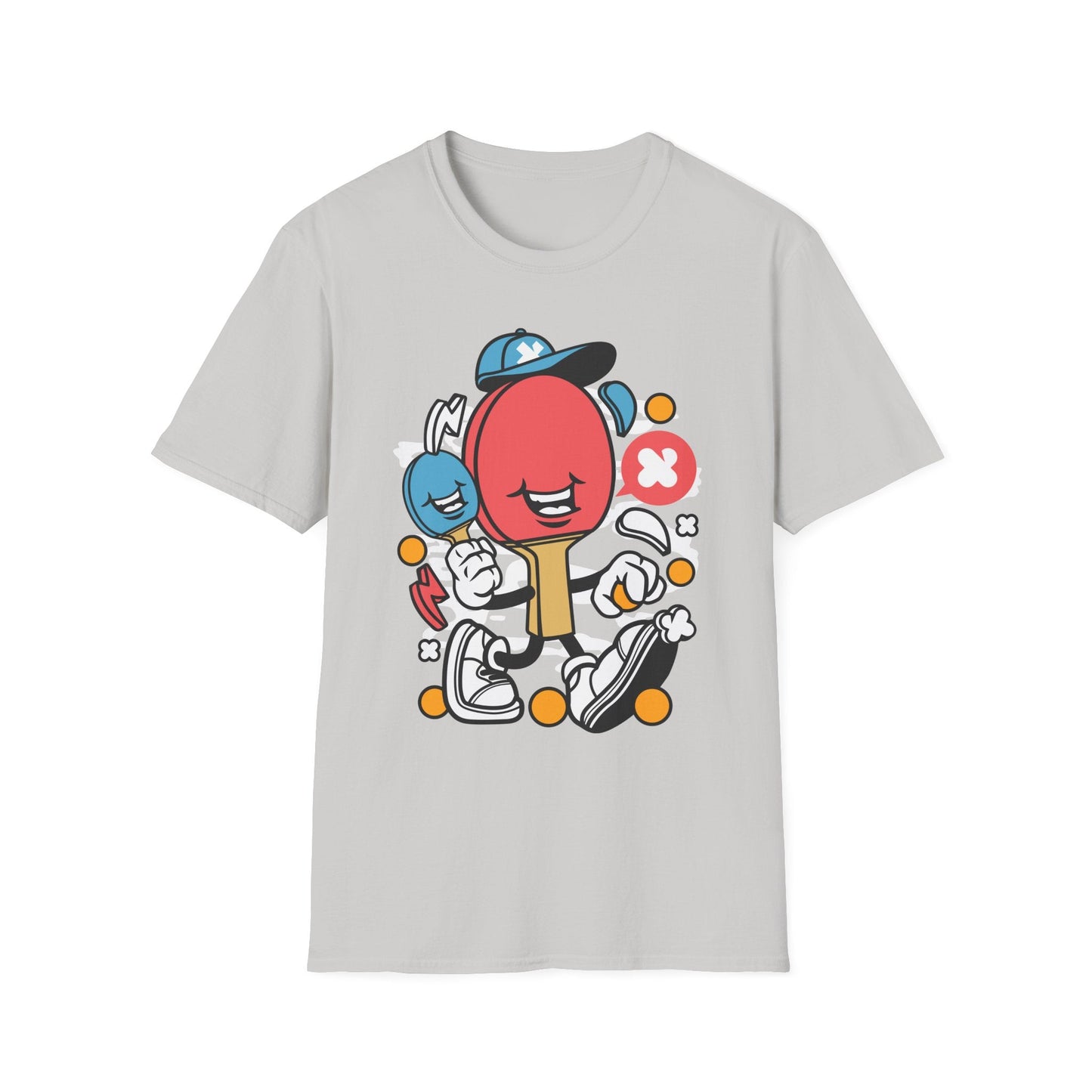 Unisex Cartoon T Shirt Animation Funny Tee Gildan Softstyle 64000 100 Percent Ring Spun Cotton