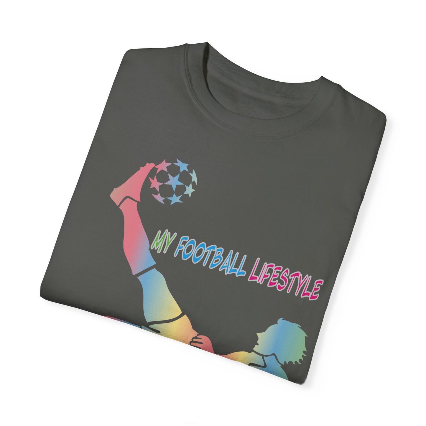 Unisex T-shirt with sports art design