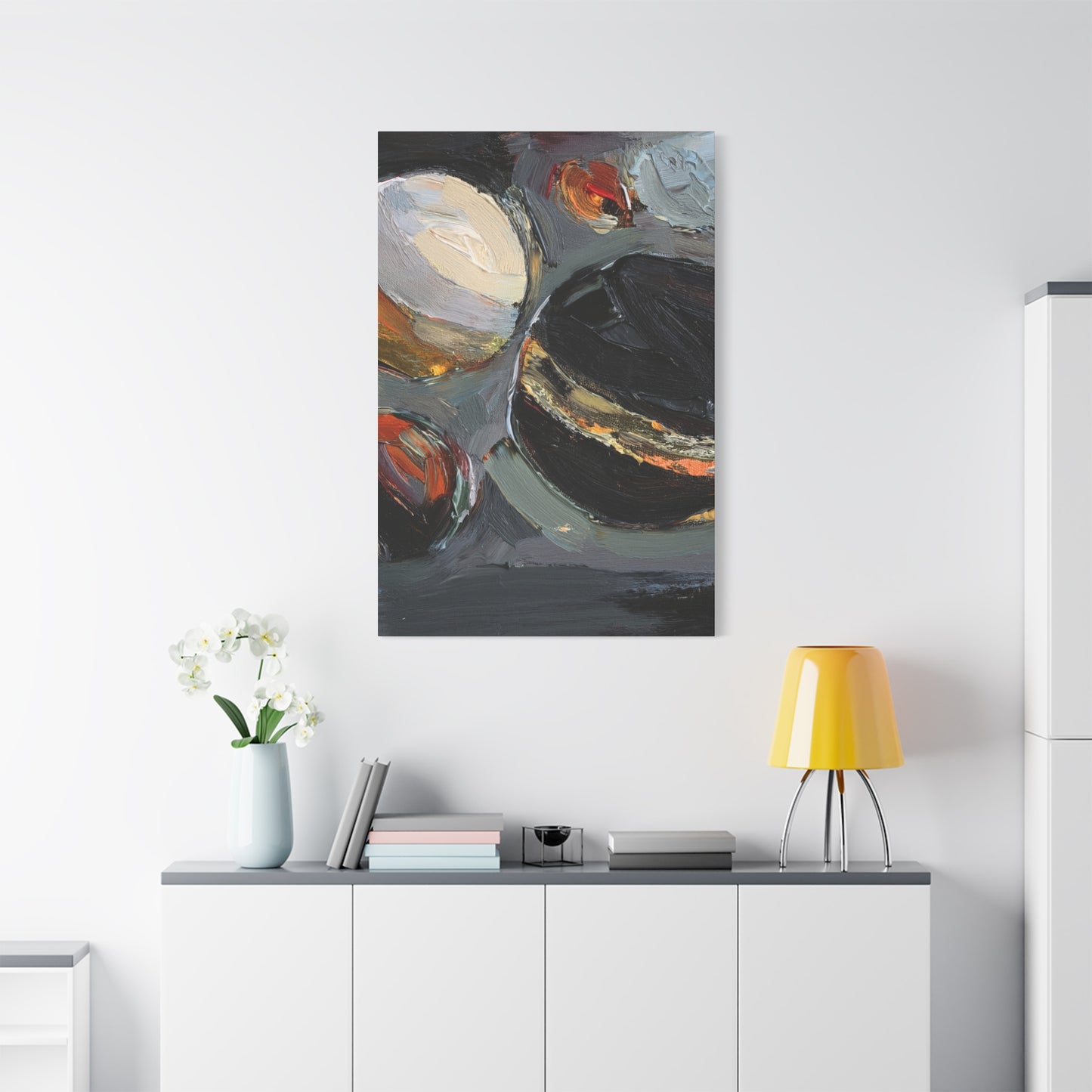 Abstract Oil Painting Print Canvas 20x24,20x30,24x30 24x32,24x36,30x40 32x48,36x48,40x60 Pine-Wood Inner Frame ABS-71
