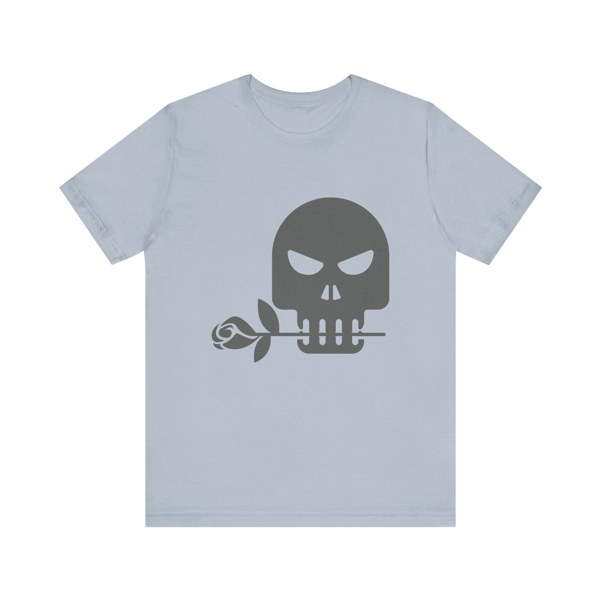 Camiseta unisex de algodón con calavera