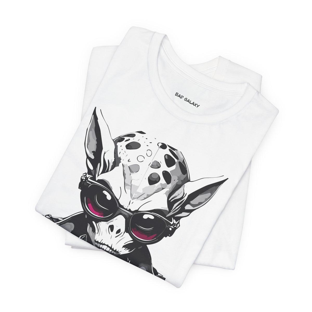 Alien Graphic Unisex Cotton Bella+Canvas Tee with Art Design b50