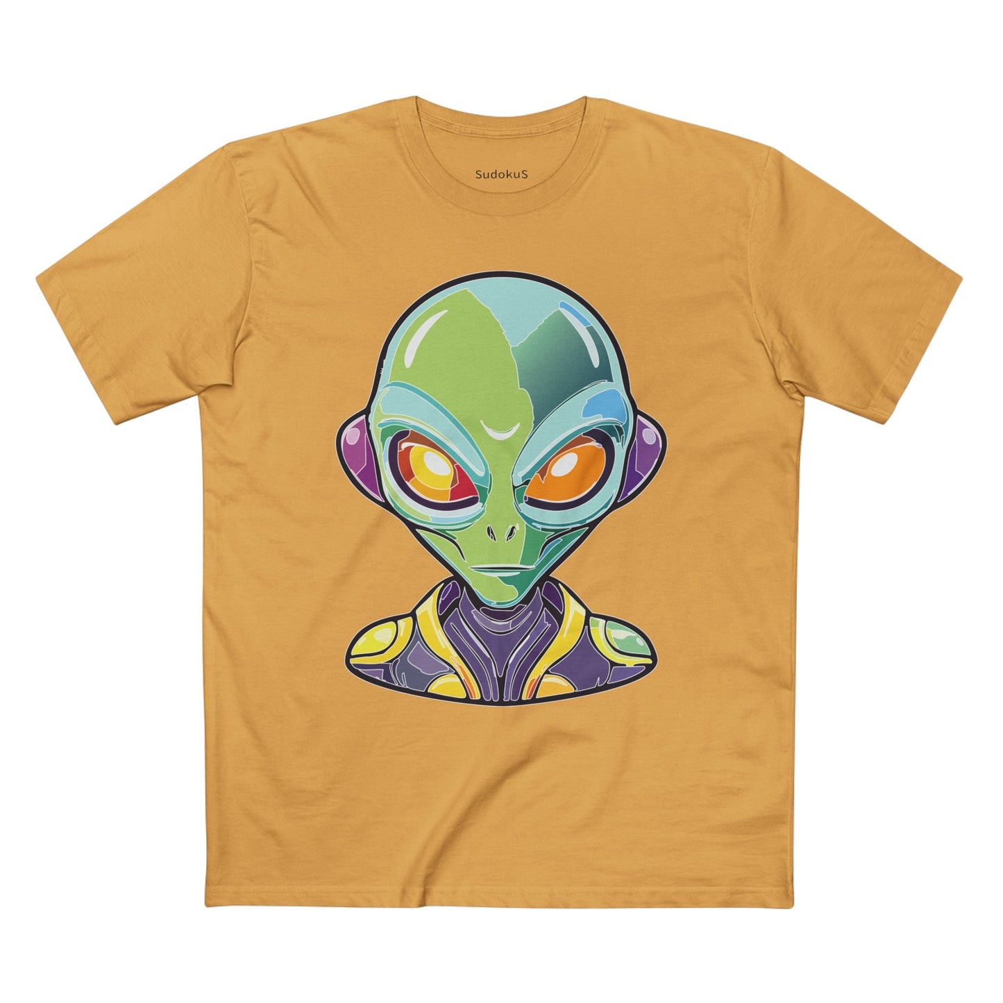 Aliens Graphic Unisex 100 Cotton Staple Tee 7