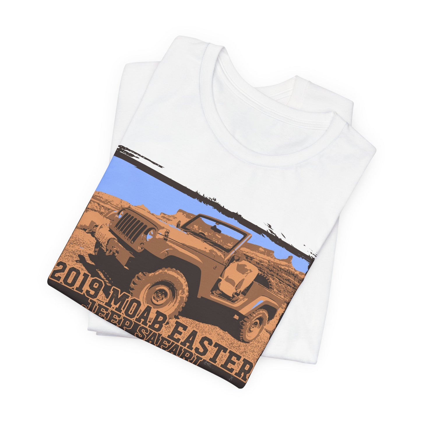 Moab Easter Safari Graphic Design Tee, Moab Easter Shirt, Vintage Tees, Art Design T-Shirt, Graphic Tee, Retro Art Shirts