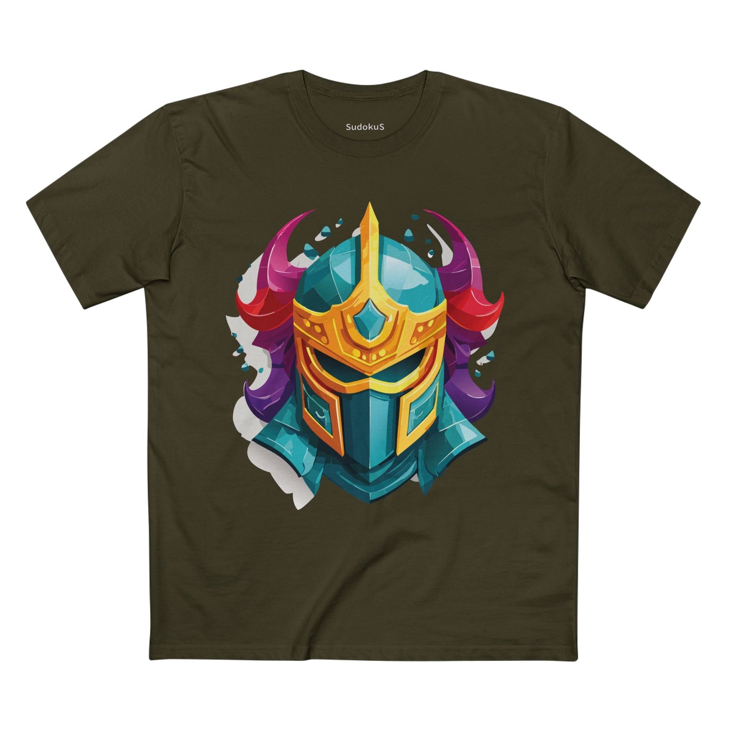 Mask Graphic Unisex 100 Cotton Staple Tee 17