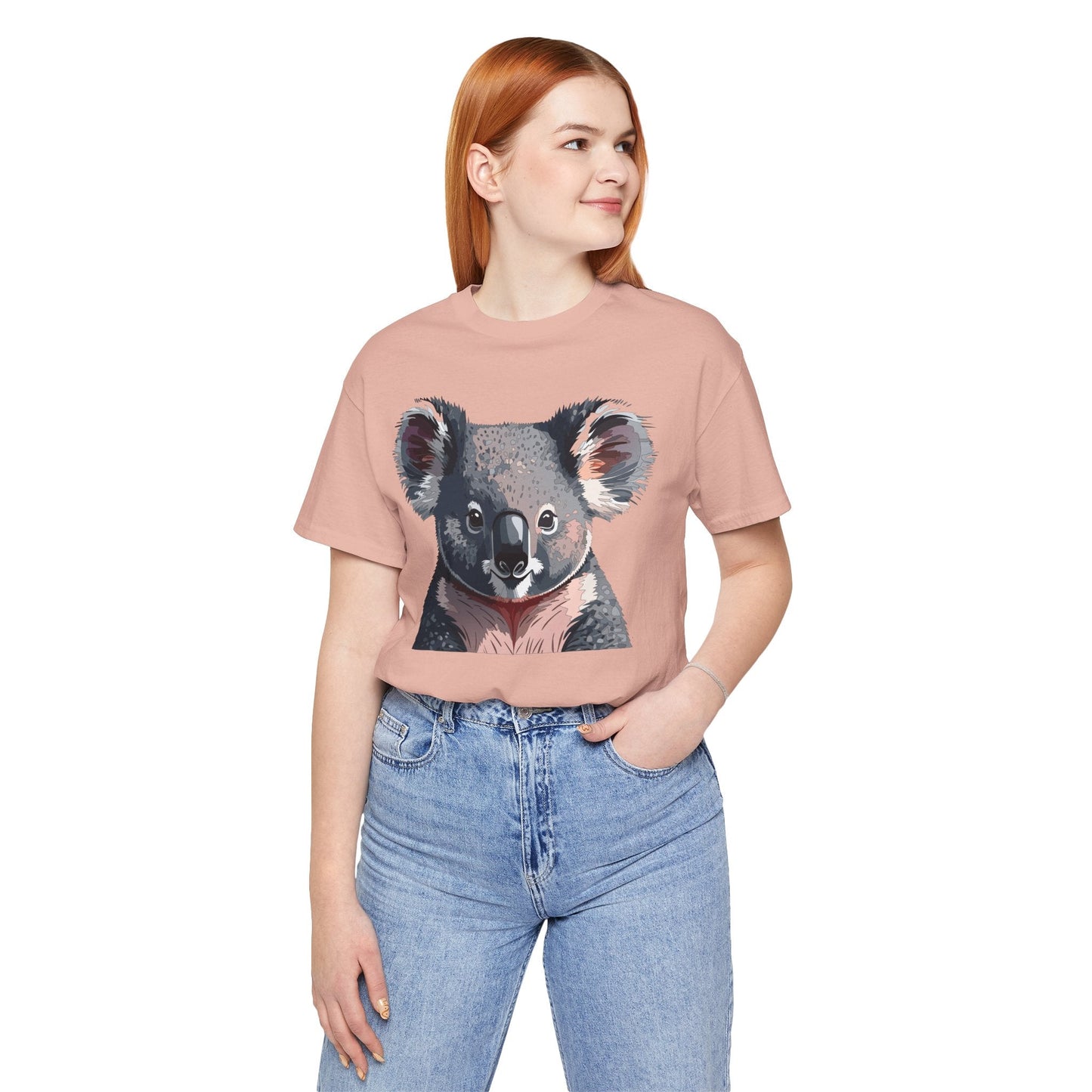 Unisex Animal Shirt Graphic Tee With Wildlife Art Design Animal Print Short Sleeve Casual Wear