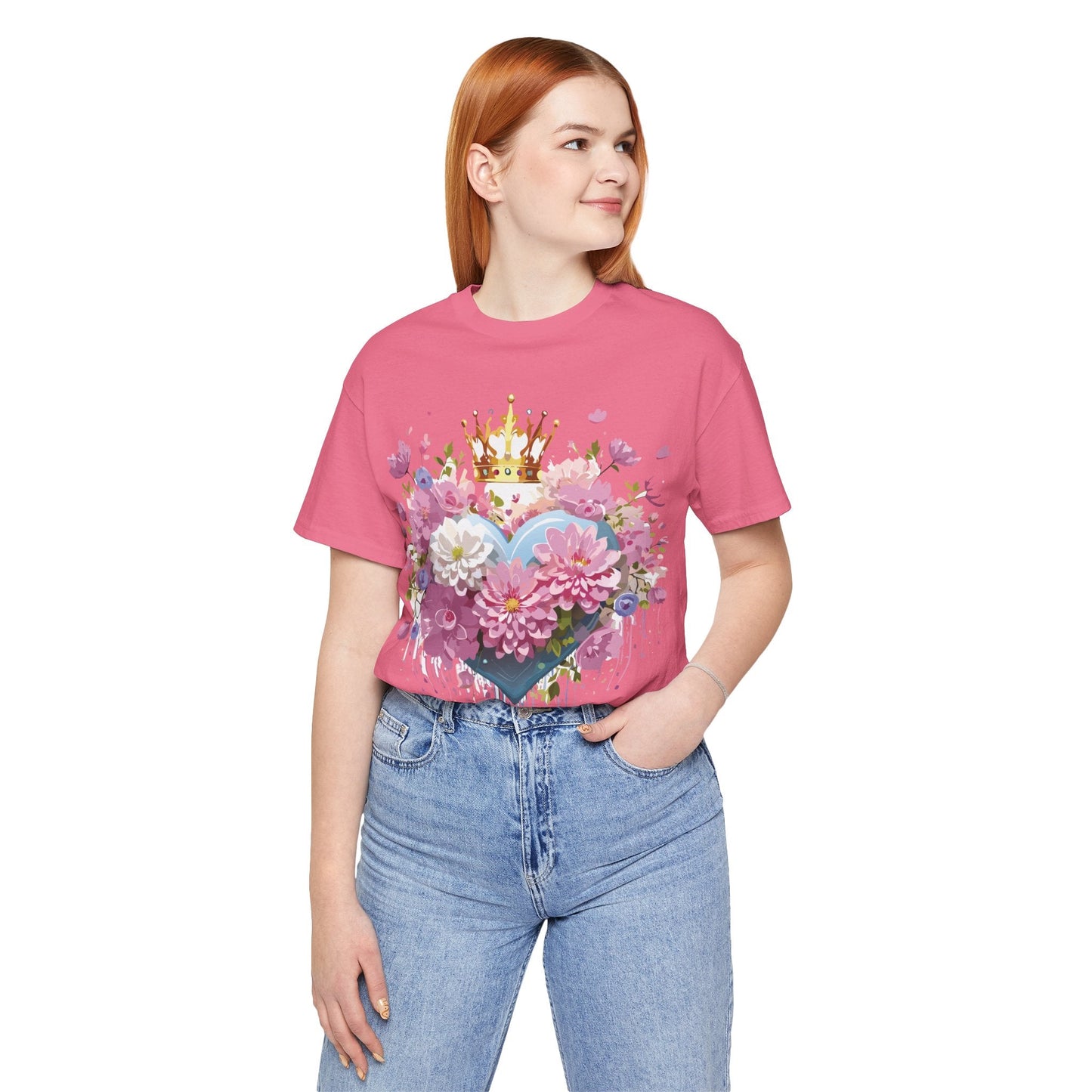 Valentine Shirts Unisex Graphic T Shirt From Adelpha Vintage Inspired Artwork Short Sleeve Tee