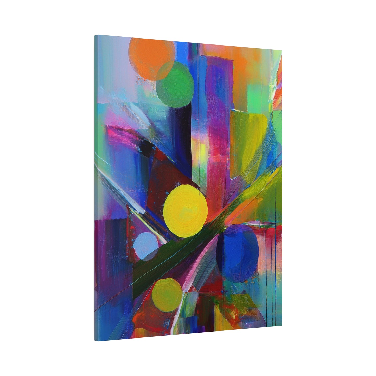 Abstract Painting Print Canvas 20x24,20x30,24x30, 24x32,24x36,30x40, 32x48,36x48,40x60 Pine-Wood Inner Frame ABS-11