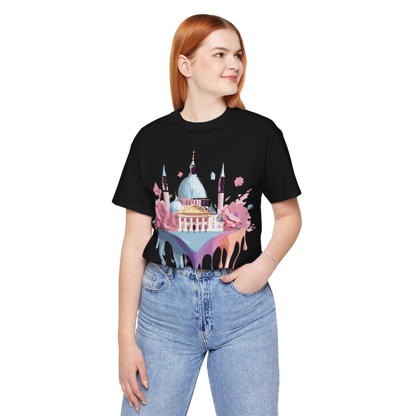 Venice Tourist Shirt Unisex Graphic Tee With Vintage Inspired Adelpha Artwork For Everyday Wear