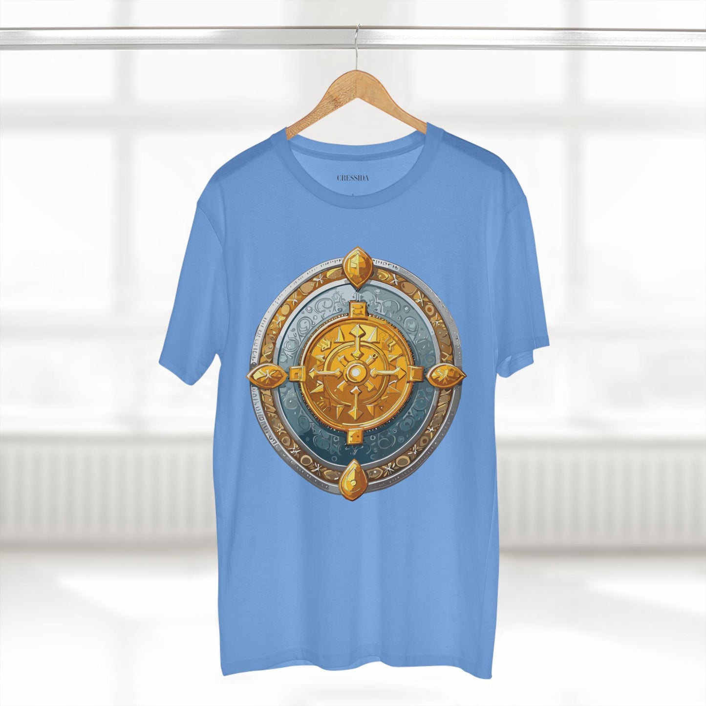 Antique Gold Coin Graphic Design T-Shirt Unisex 100 Cotton With Golden Print Artwork Tee 7