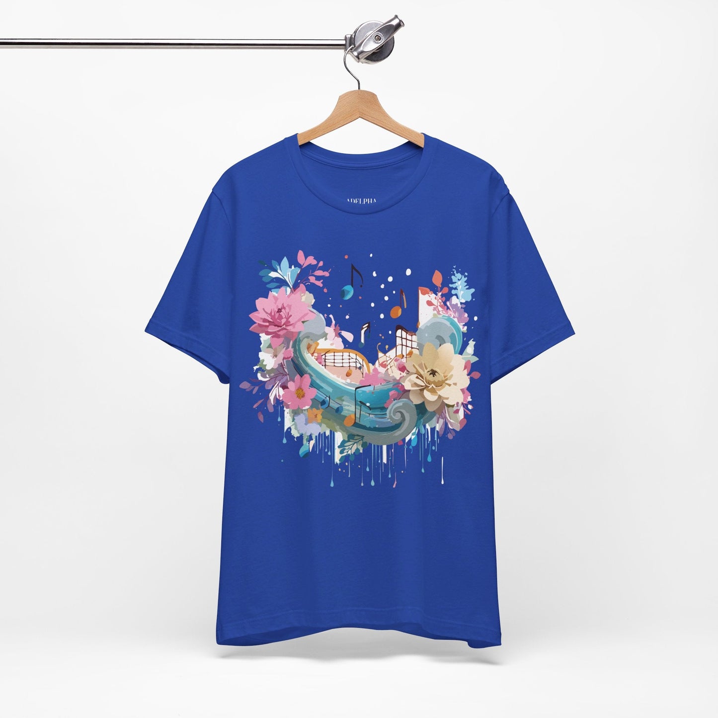 Adelpha Graphic Tee Unisex Jersey Short Sleeve Art Design Vintage Inspired Music T Shirt