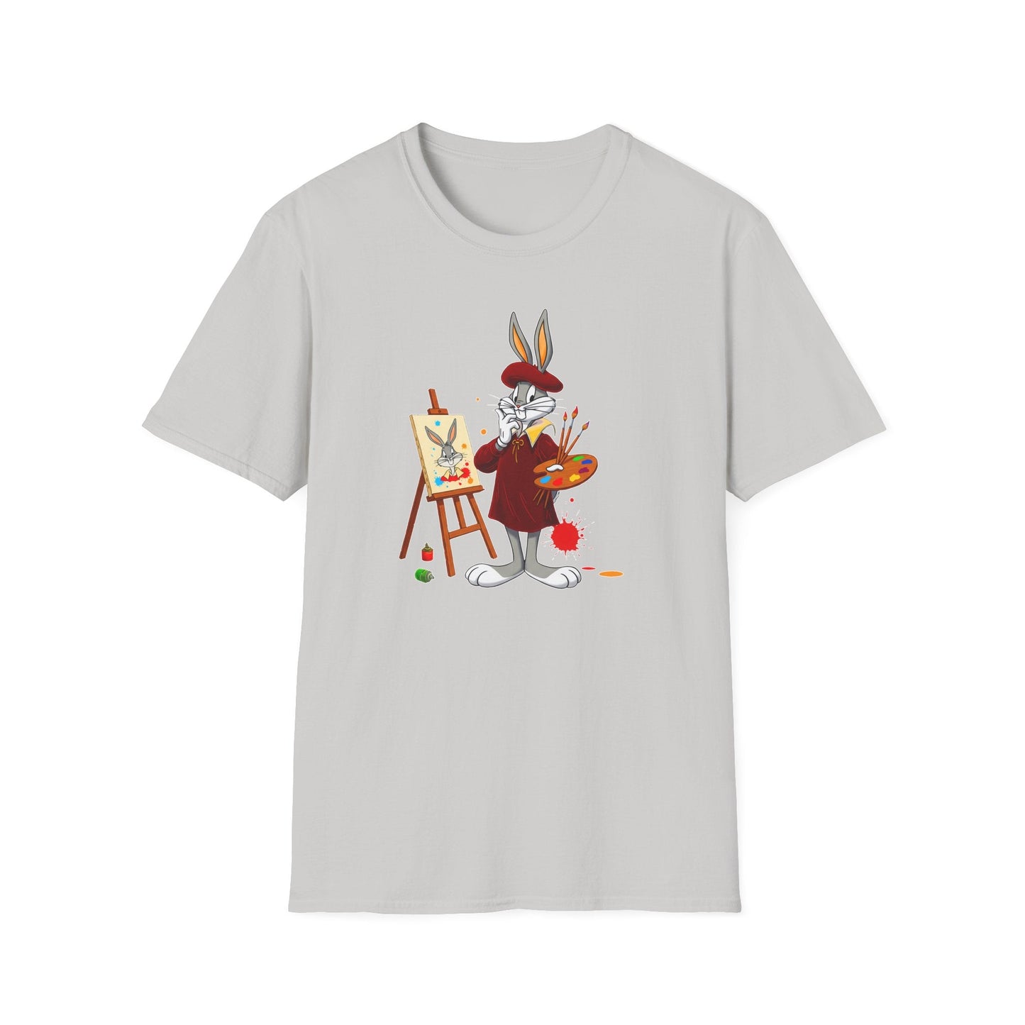 Bugs Bunny Shirt Unisex Cartoon T Shirt Softstyle 64000 Graphic Tee By Gildan Brand