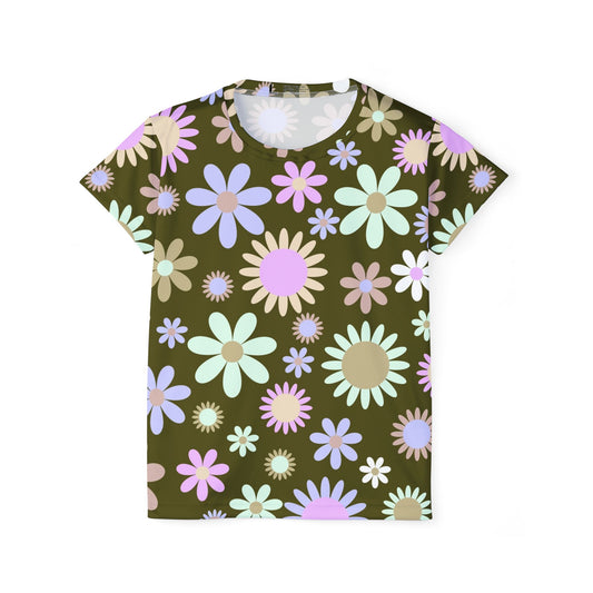 Floral Print Shirt, Shirt with Flowers