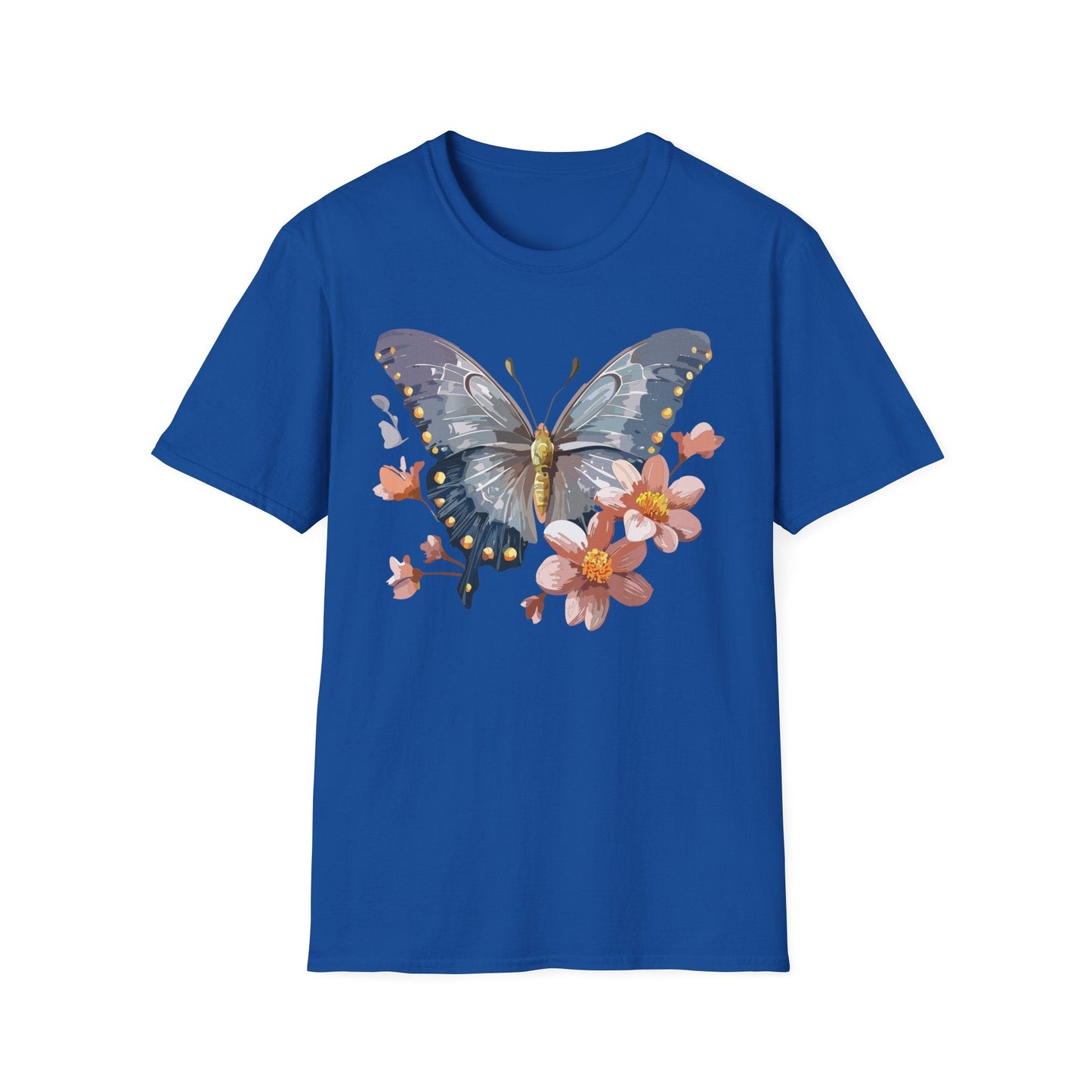 Butterfly Shirt Unisex T Shirt Monarch Butterfly Softstyle Tee Gildan 64000 Breathable Everyday Wear