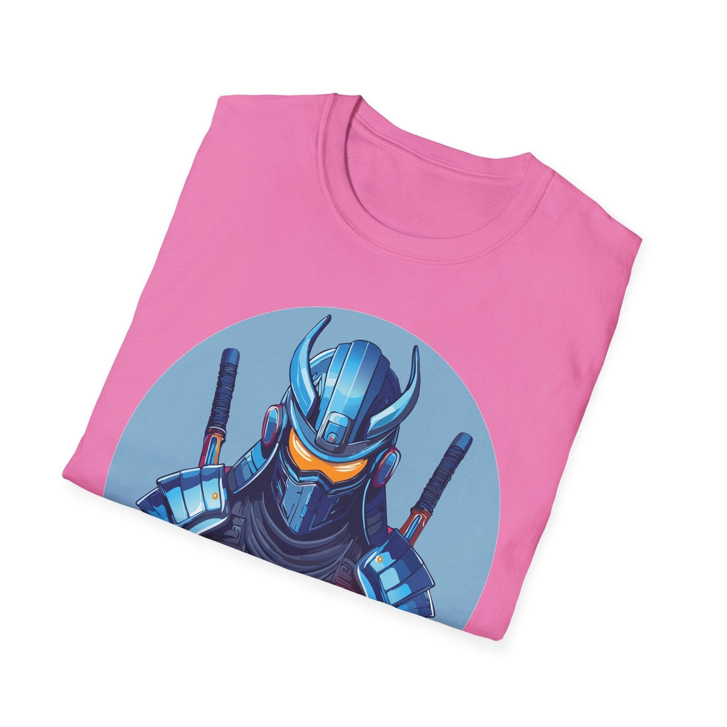 Samurai Shirt Unisex Softstyle T Shirt 100 Percent Ring Spun Cotton Gildan 64000