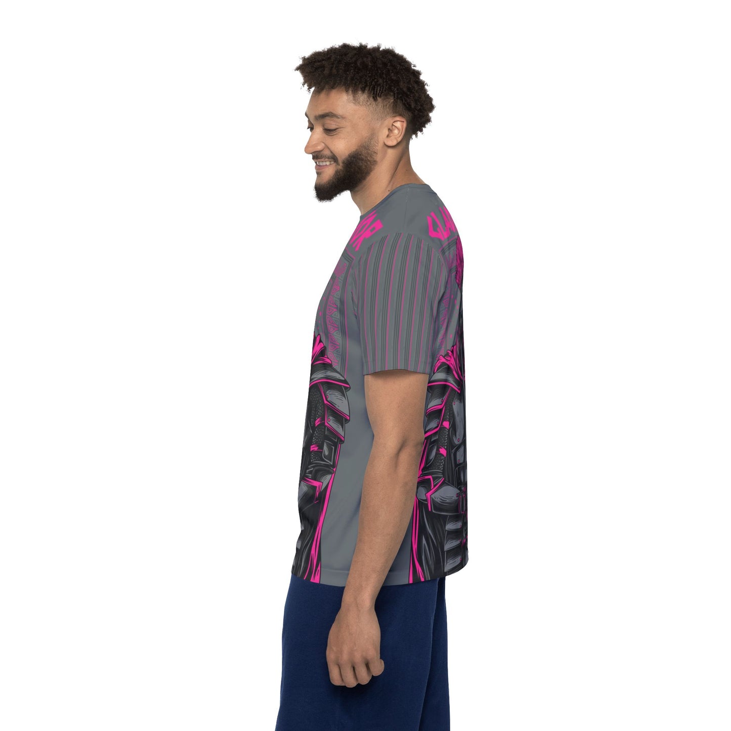 36-Be Fun Graphic T-Shirt, Art Design Poly Shirt, All Over Print Graphic Tee, Monsters T-Shirt, Cartoon Tees