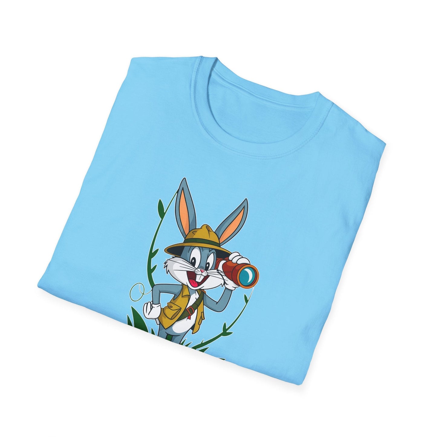 Bugs Bunny T Shirt Unisex Softstyle Gildan 64000 Cartoon Animation Graphic Tee Design