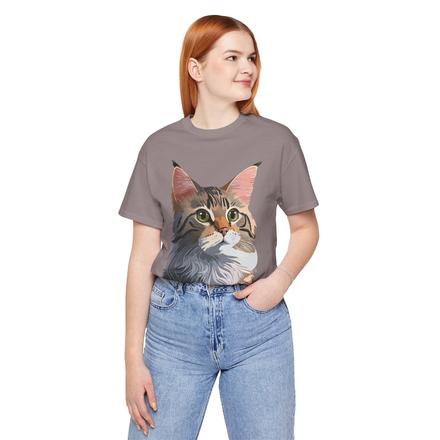 Unisex Animal Shirt Art Design Tee With Wild Animals Short Sleeve Comfort Wear Everyday