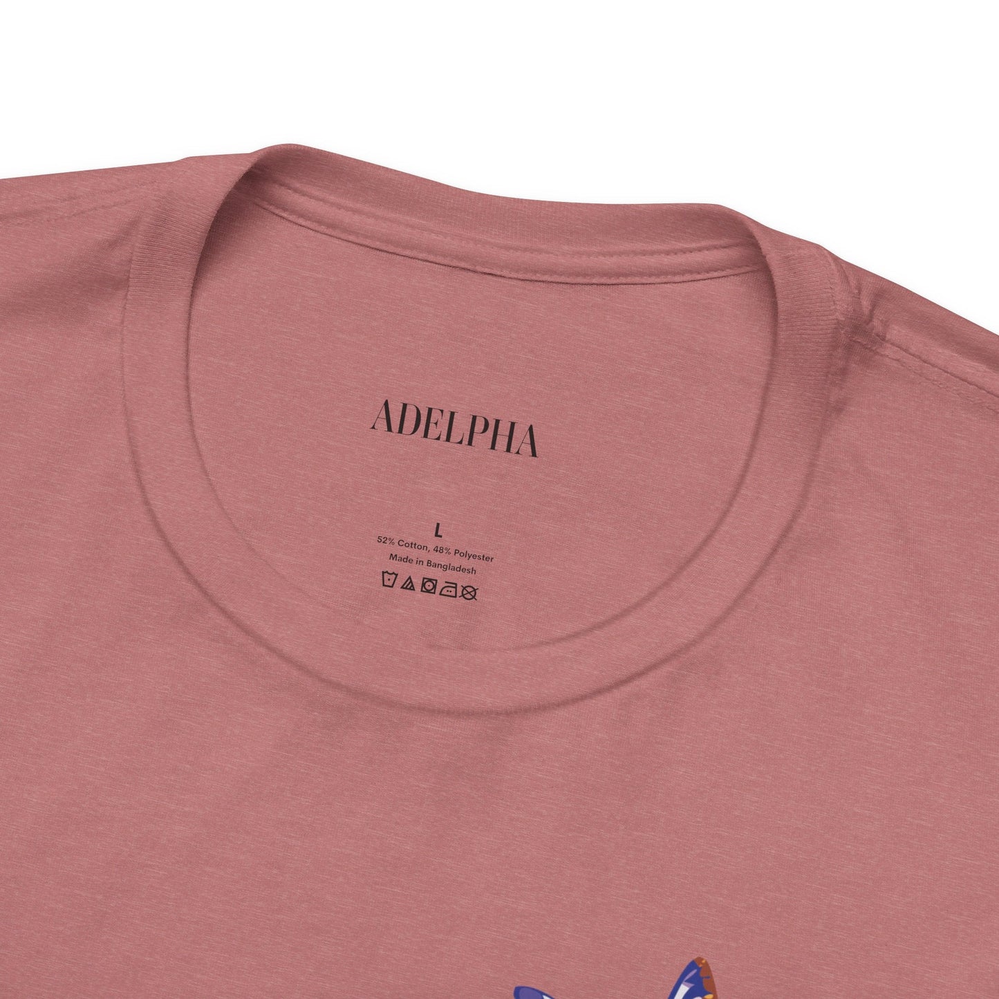 Butterfly Graphic Unisex 100 Cotton Lightweight Vintage Floral Design Jersey Tee 69