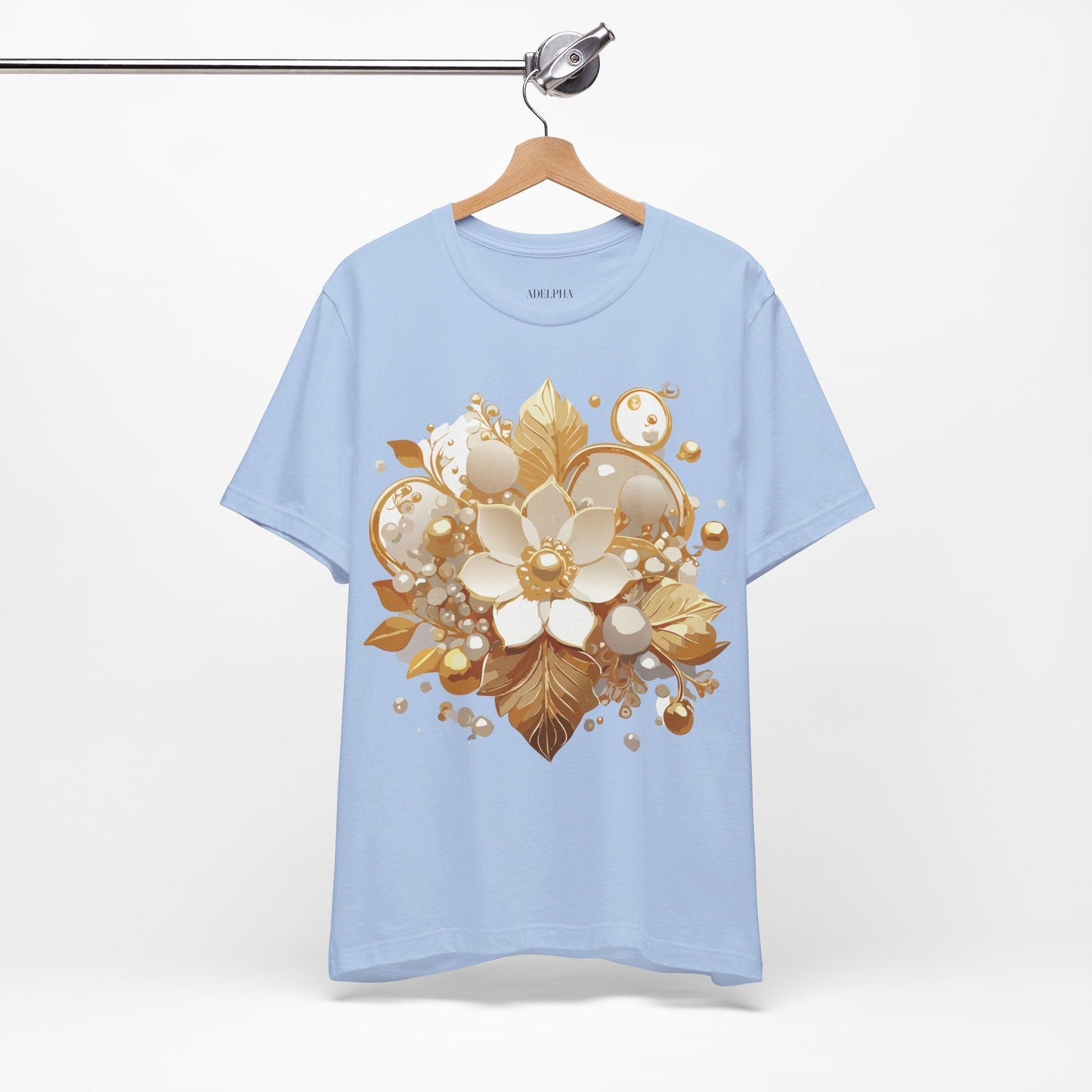 Jewelry Graphic Unisex 100 Cotton Vintage Treasure Art T-Shirt 22