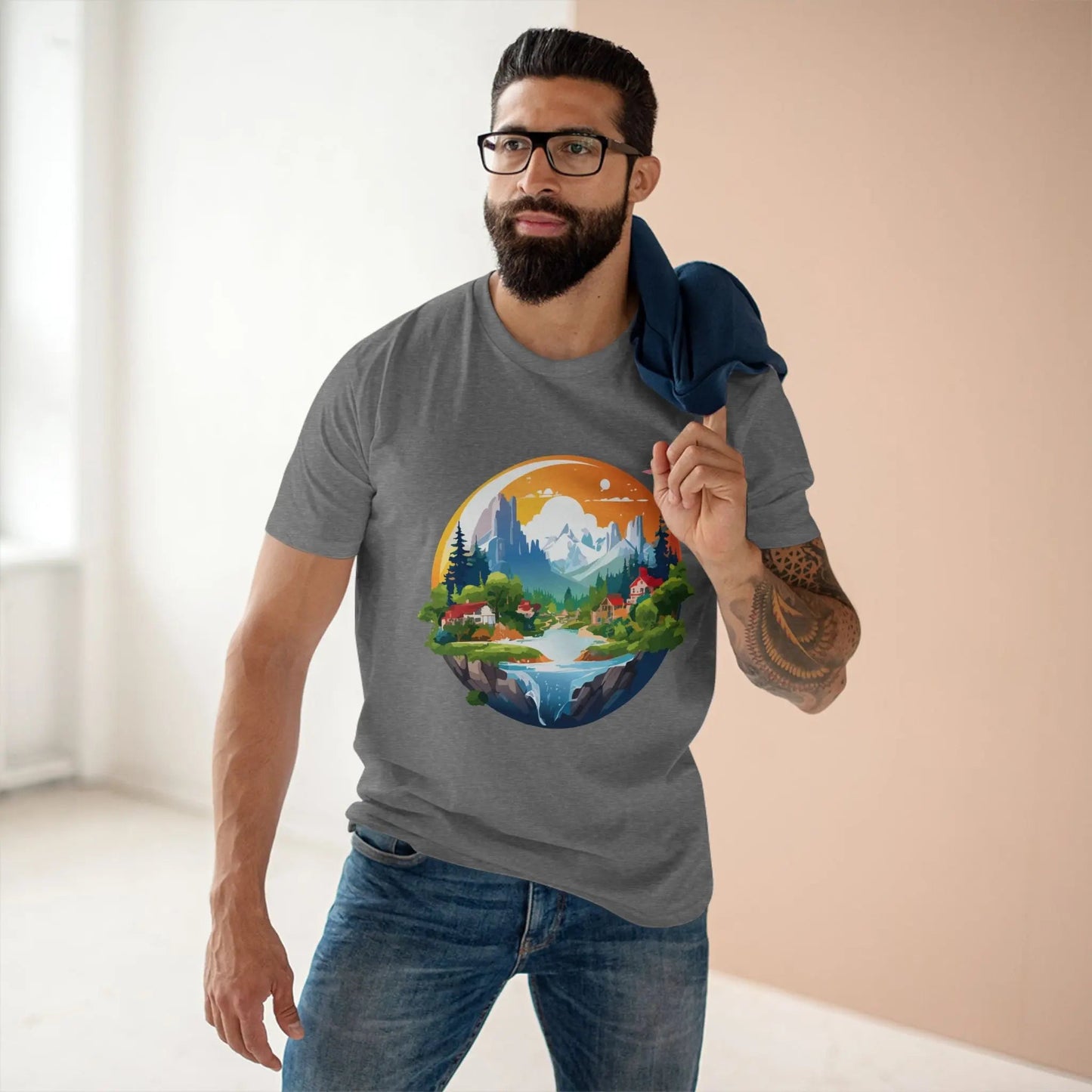 Fantasy Graphic Unisex 100 Cotton Staple Tee 10