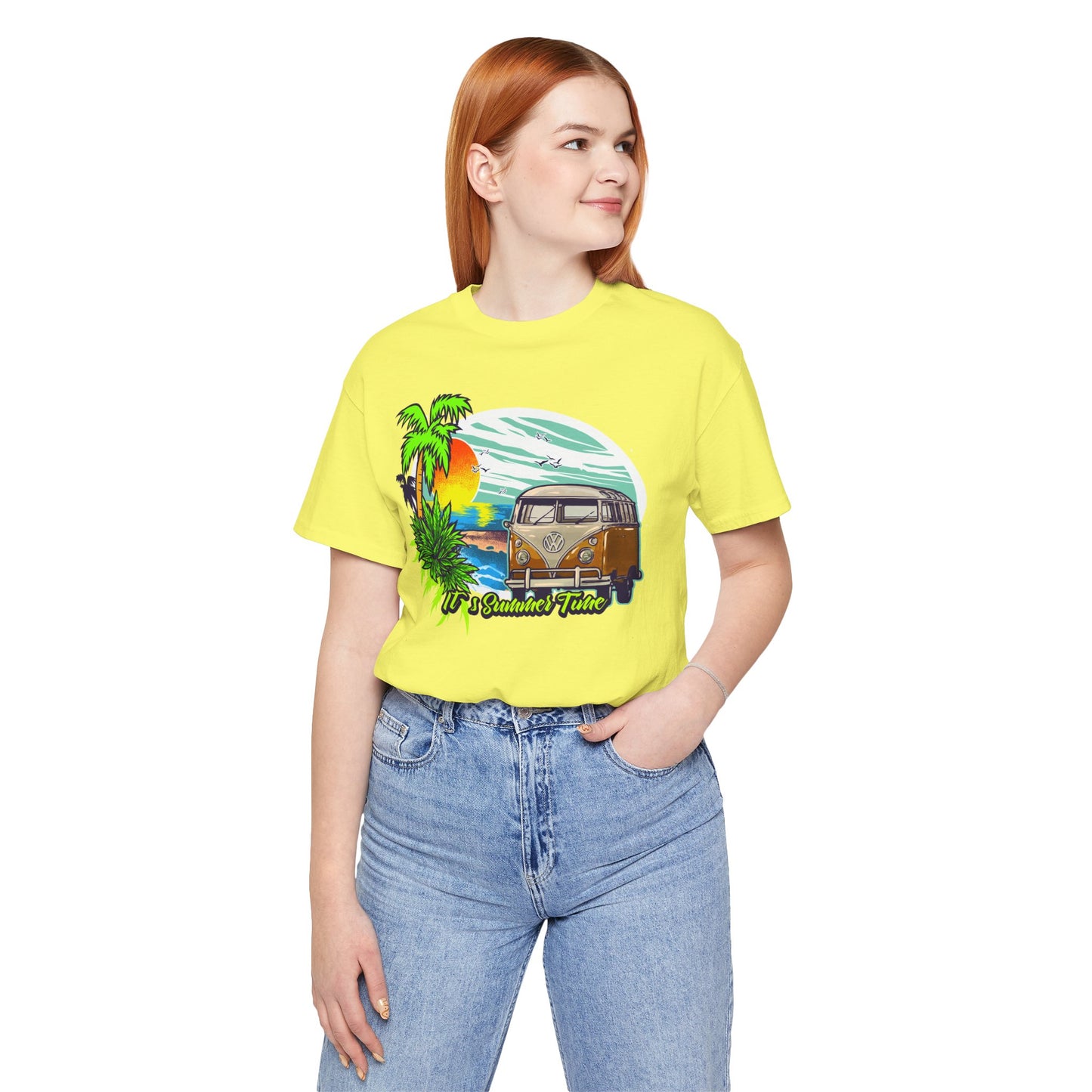 Old Bus Retro Poster Graphic Design Tee, Old Bus Shirt, Vintage Tees, Art Design T-Shirt, Graphic Tee, Retro Art Shirts