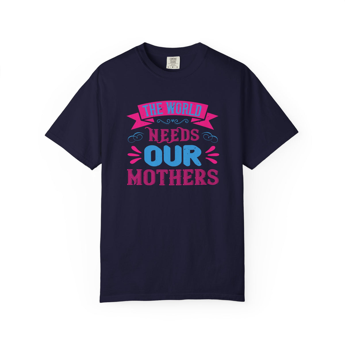 Mom T-shirt Mother Day Mama Tee Unisex Comfort Colors Garment-Dyed Cotton h95