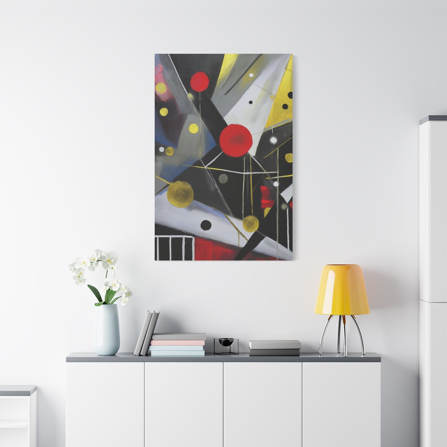 Abstract Oil Painting Print Canvas 20x24,20x30,24x30 24x32,24x36,30x40 32x48,36x48,40x60 Pine-Wood Inner Frame ABS-154