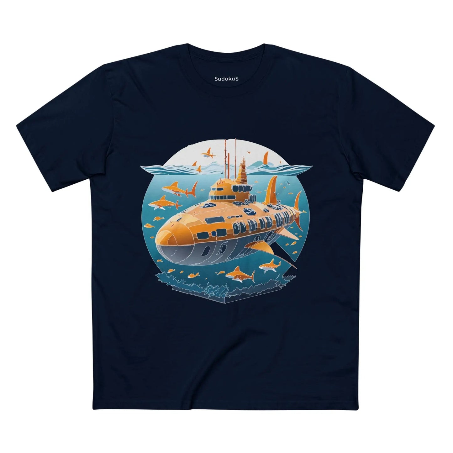 Ocean Coast Graphic Unisex 100 Cotton Staple Tee 19