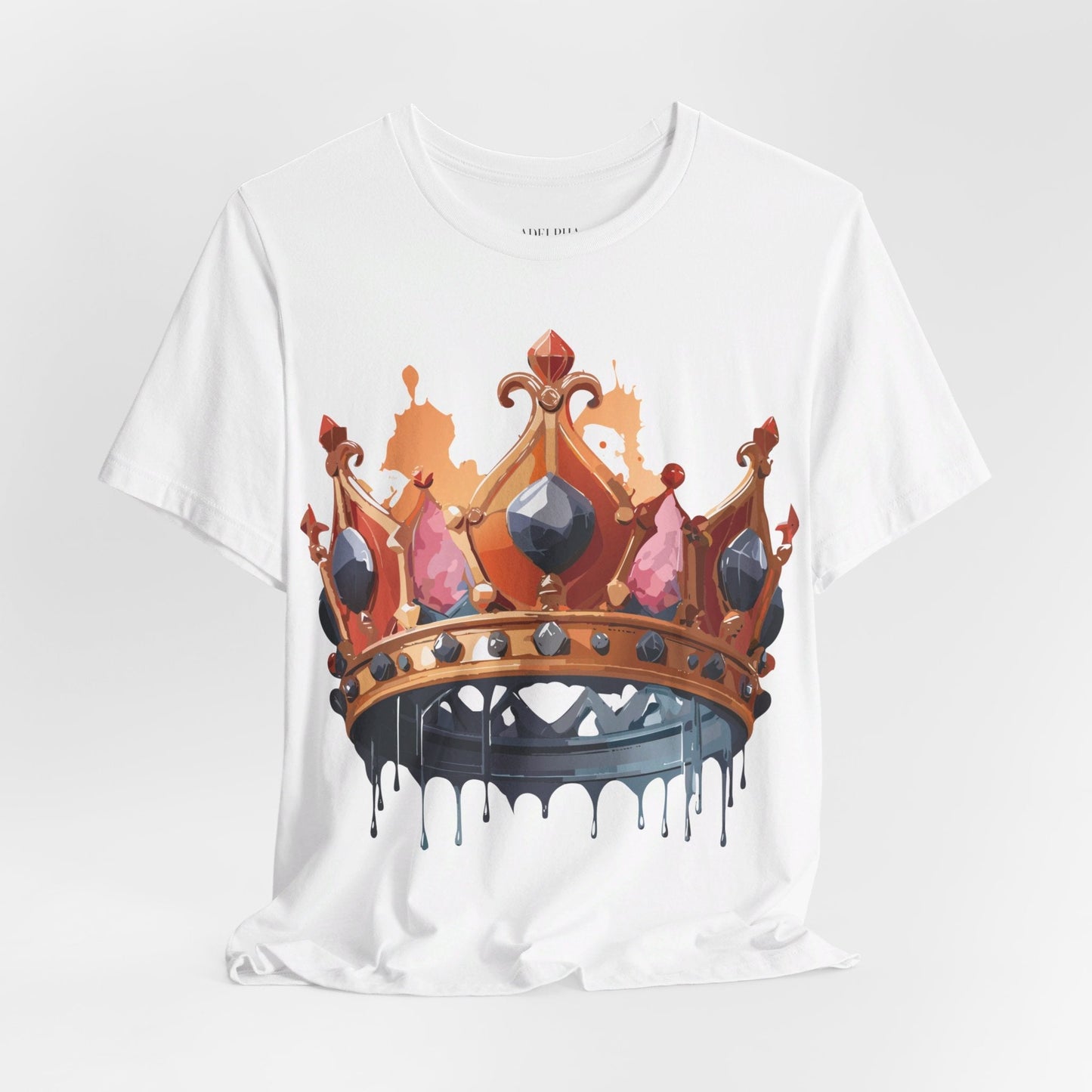 Crown Graphic Unisex 100 Cotton Vintage Artwork Tee 10