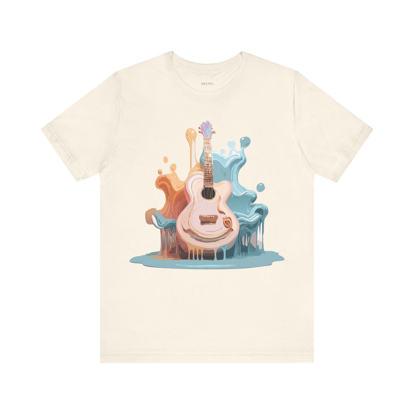 Music Graphic T Shirt Unisex Jersey Short Sleeve Adelpha Art Design Tee Vintage Inspired Artwork