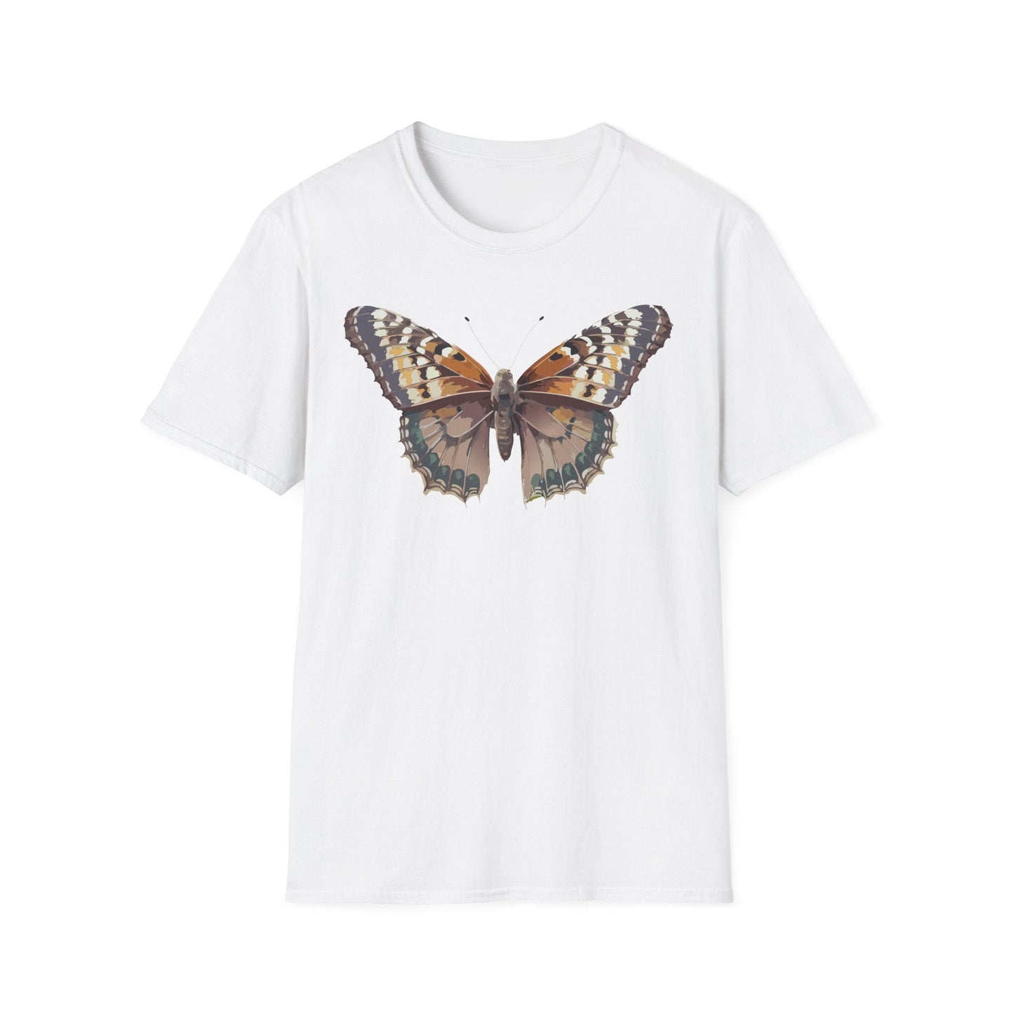 Monarch Butterfly Shirt Unisex T Shirt Design Gildan Softstyle 64000 100 Percent Ring Spun Cotton
