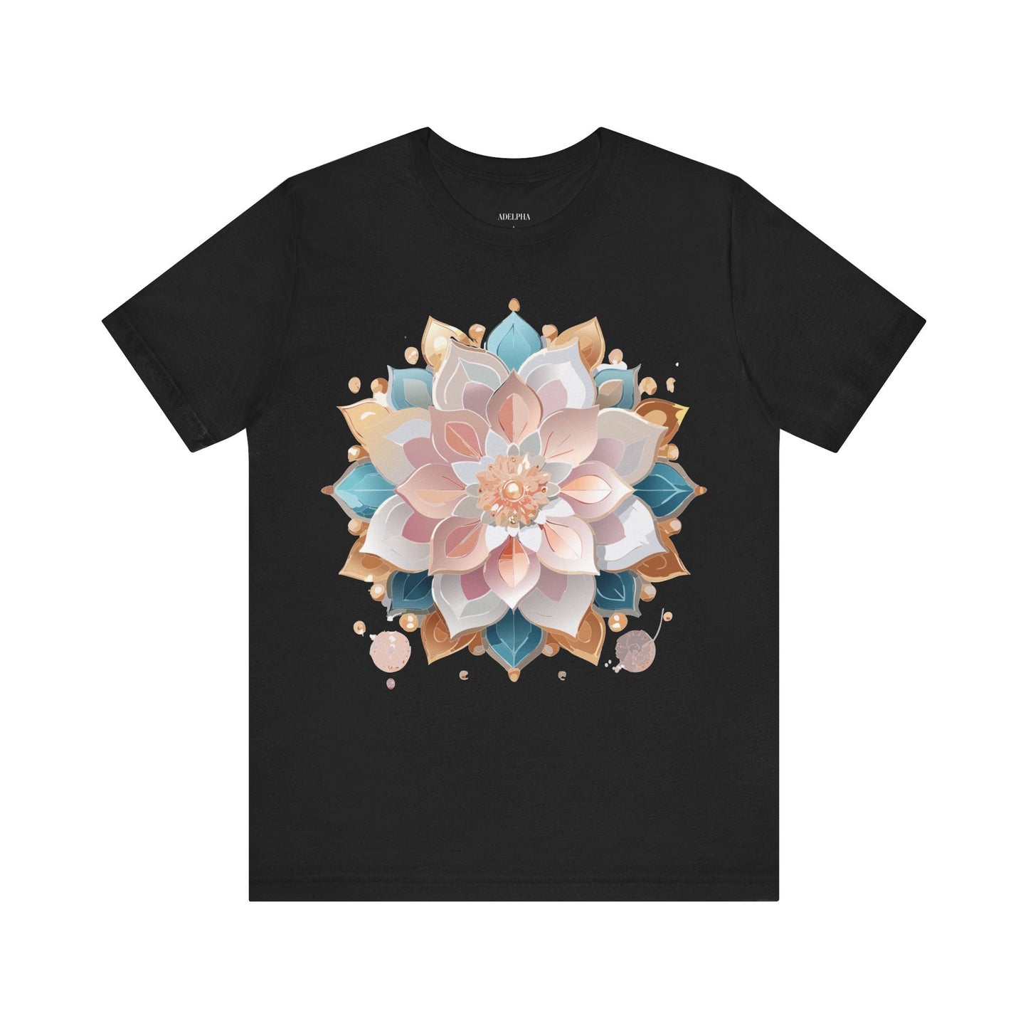 Adelpha Mandala Graphic Tee Unisex Jersey Short Sleeve Vintage Inspired Artwork Edition