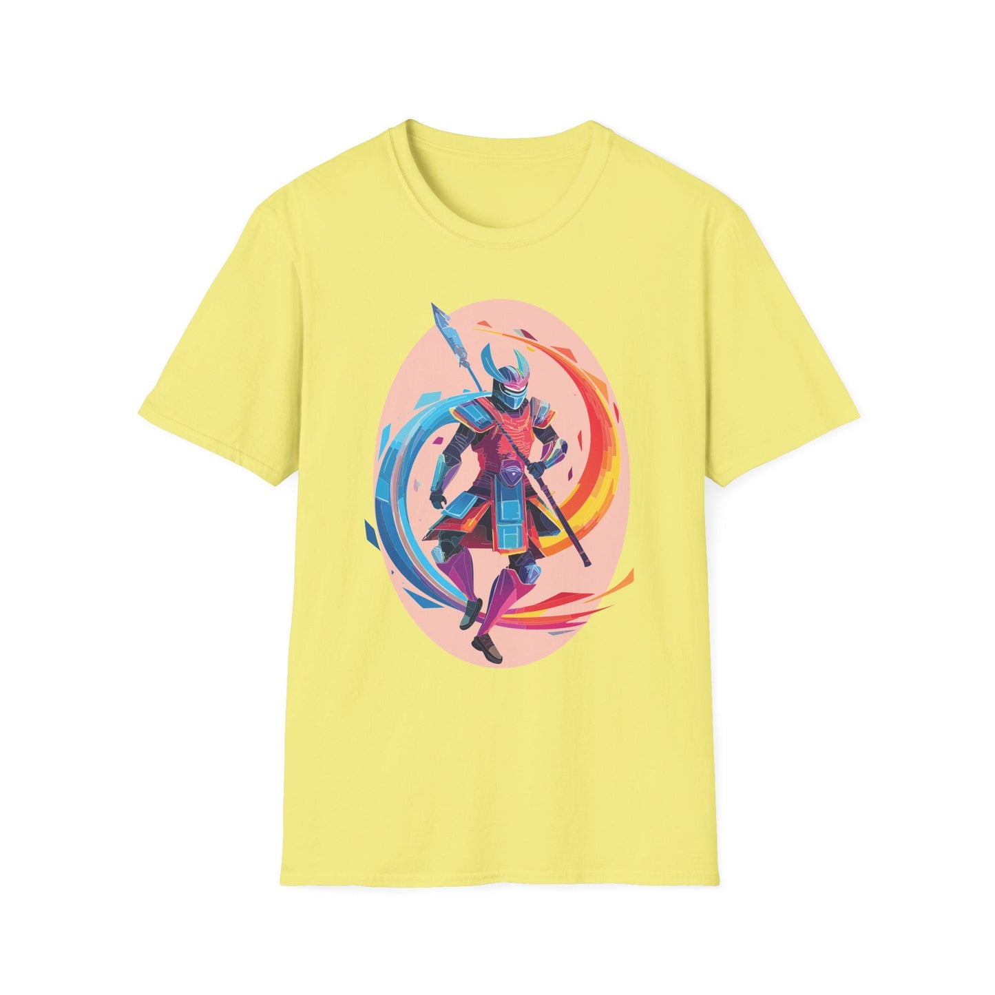 Samurai Shirt Unisex Softstyle T Shirt 64000 Cotton Breathable Everyday Comfort Fit