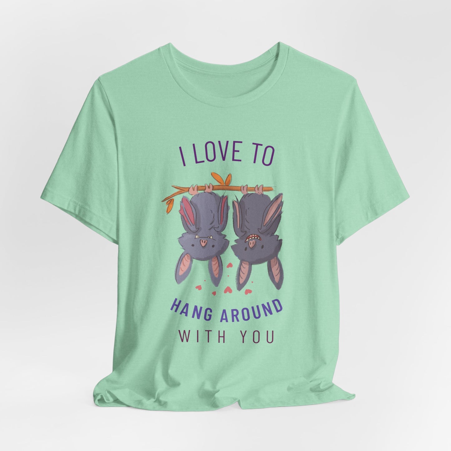 Hanging Bat T-Shirt, Love T-Shirt, Valentine Day Shirt 15