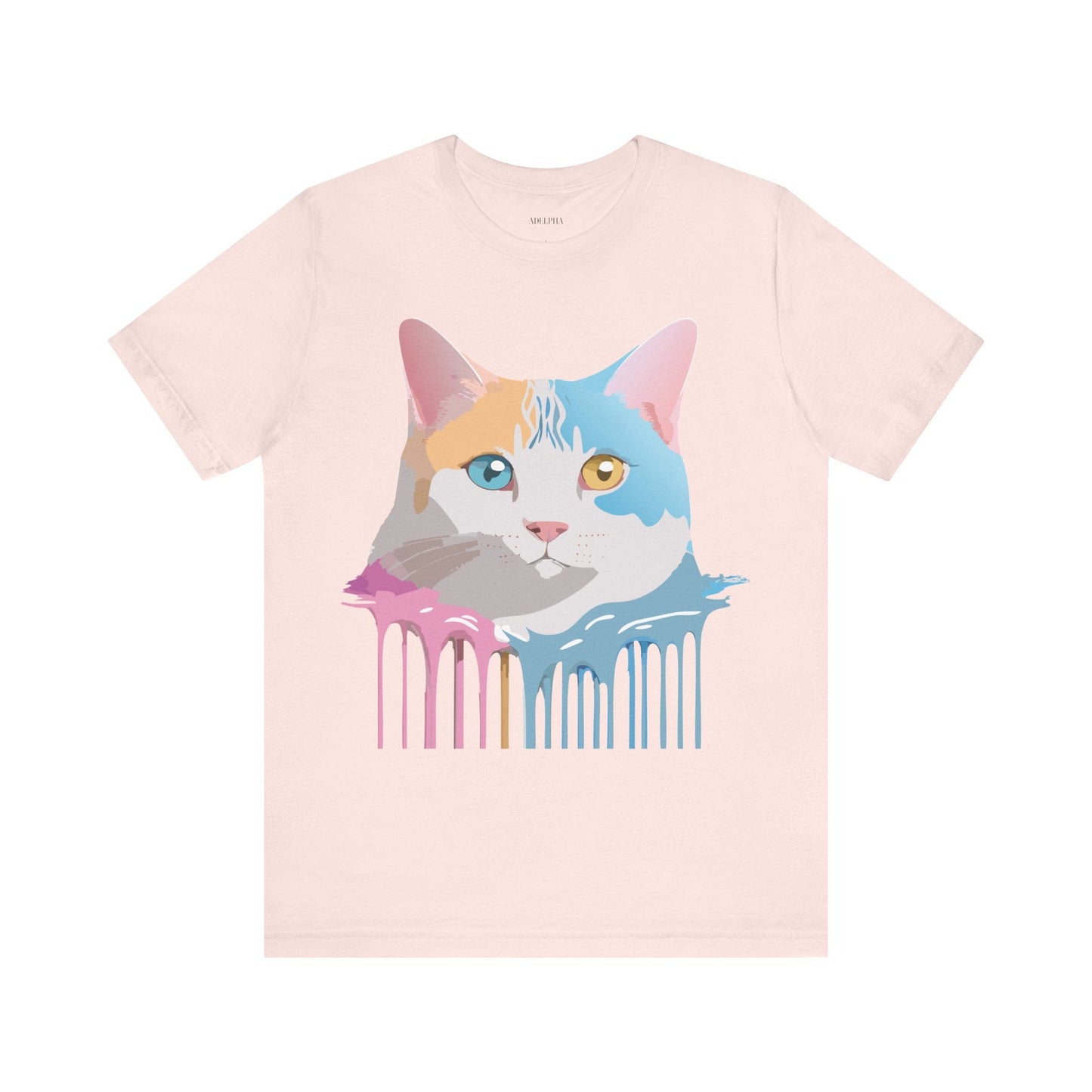 Adelpha Cat Graphic Tee Unisex Jersey Short Sleeve Vintage Inspired