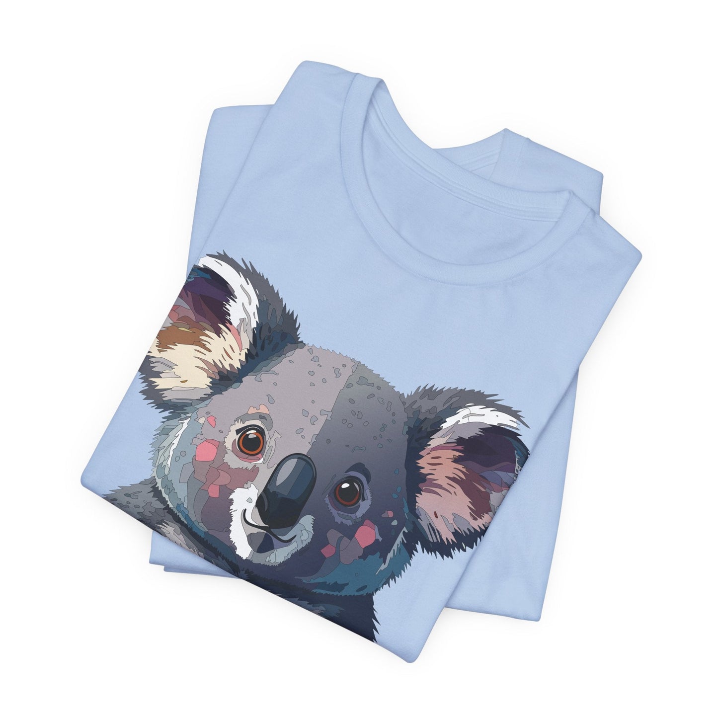 Unisex Animal Shirt With Animal Art Design Tee Wild Animals Short Sleeve Jersey Cotton