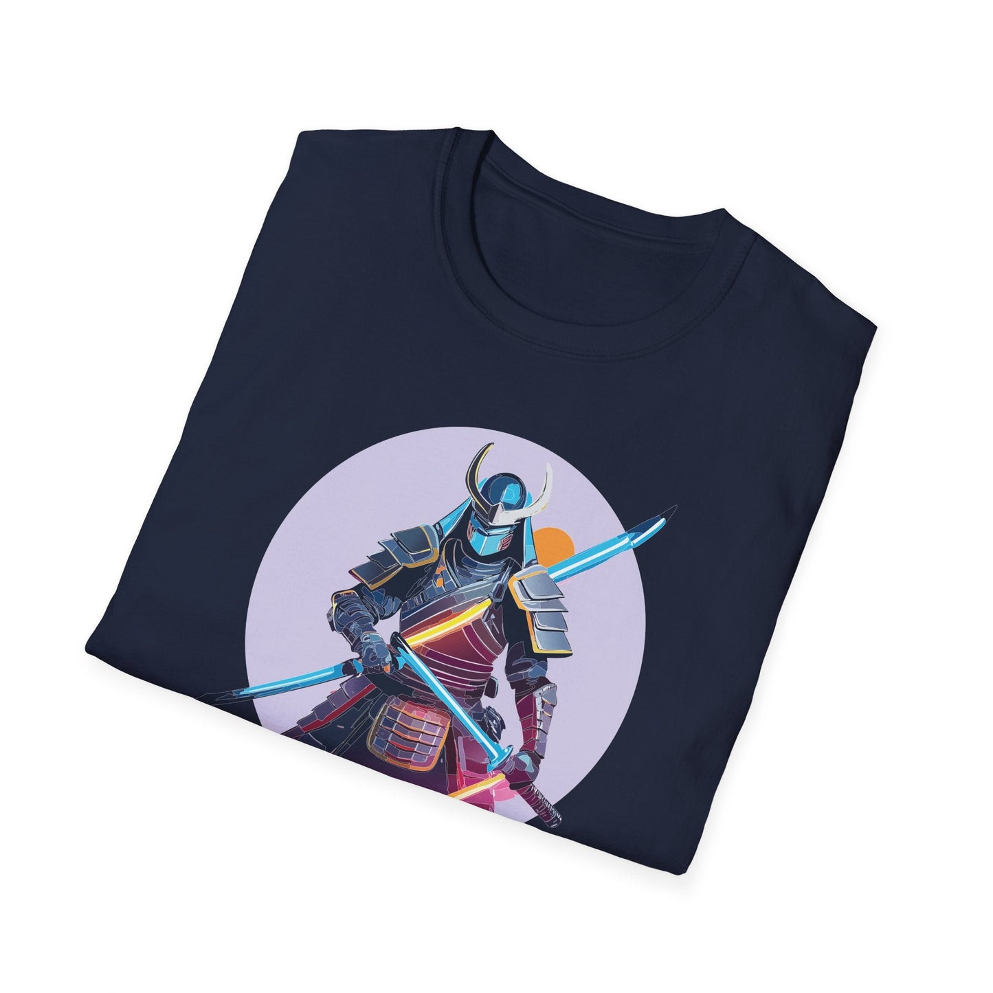 Samurai Shirt Unisex Gildan Softstyle Tee 100 Percent Cotton Lightweight Comfort