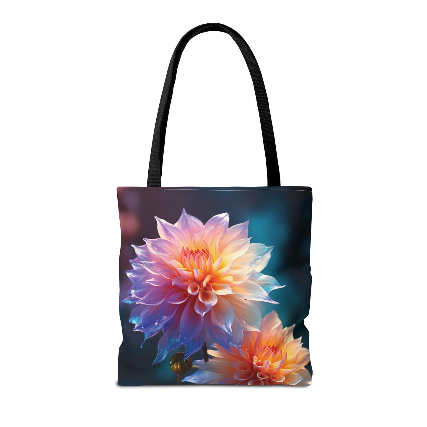 Canvas Bag with Floral Prints