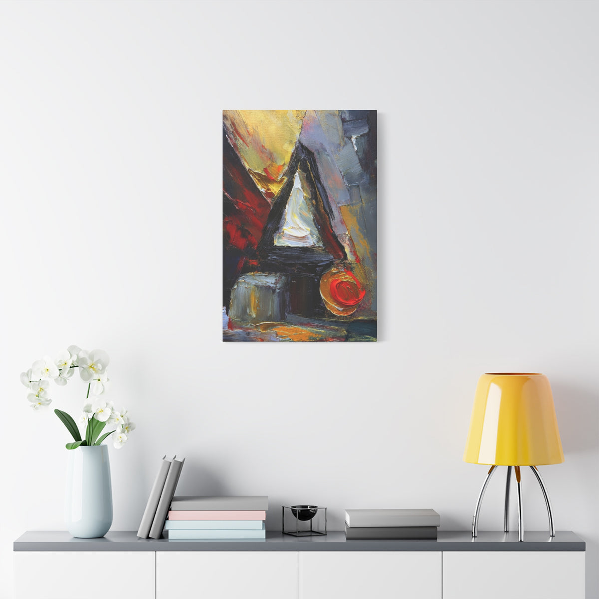 Abstract Oil Painting Print Canvas 20x24,20x30,24x30 24x32,24x36,30x40 32x48,36x48,40x60 Pine-Wood Inner Frame ABS-75