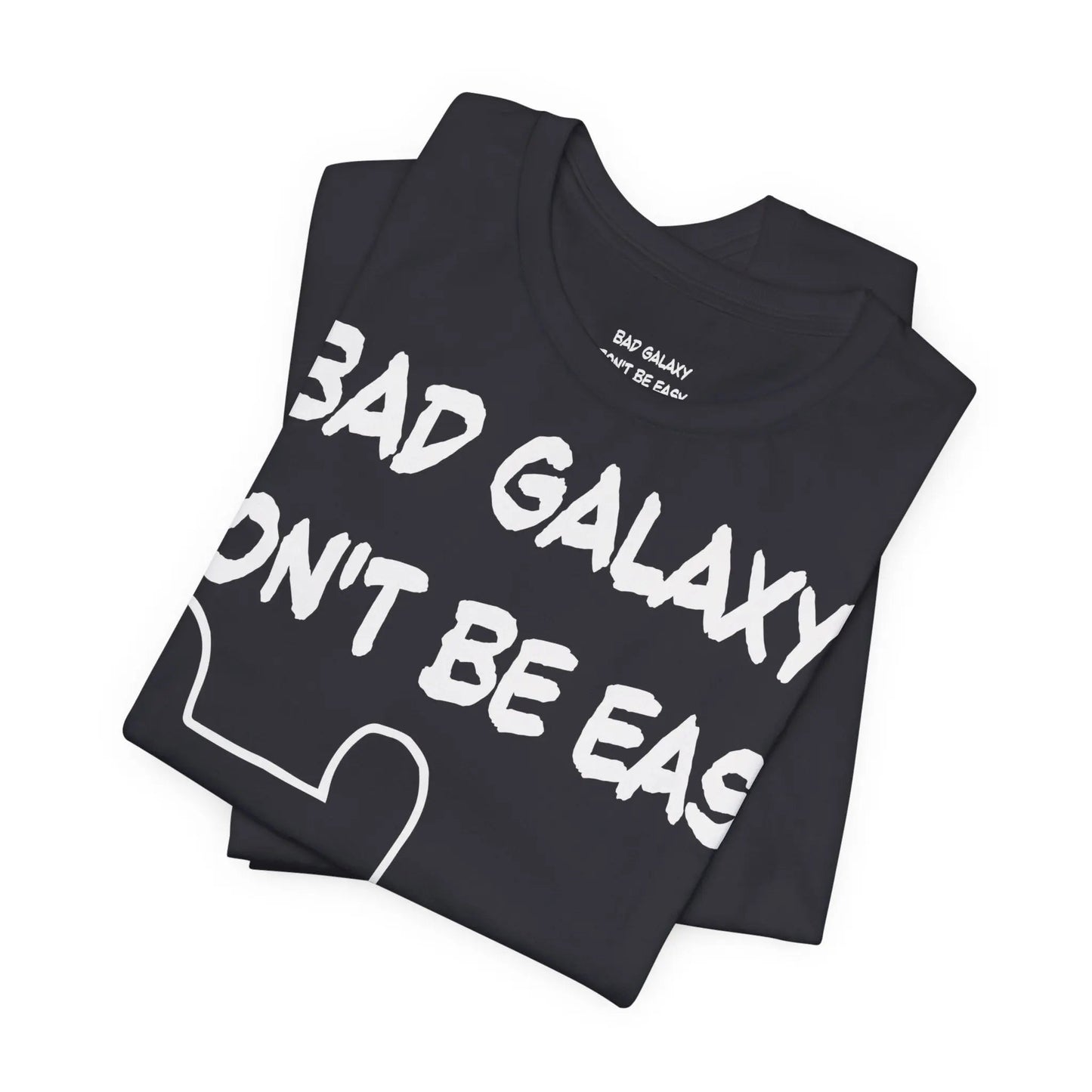 Funny Dog Tee Shirt From Bad Galaxy 100 Percent Cotton Made In USA Eco Friendly Inks